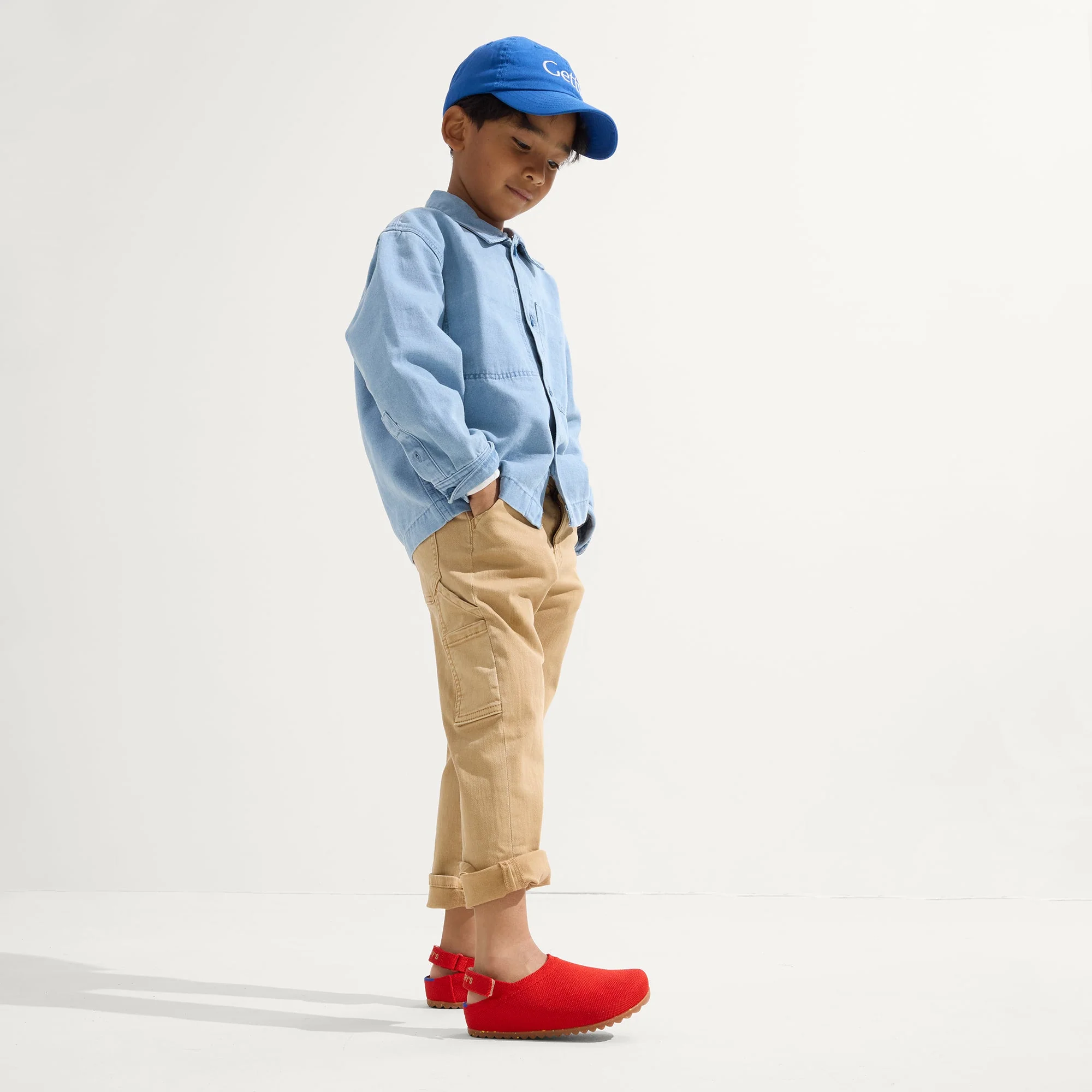 The Kids Clog - Firetruck Red - Image 3