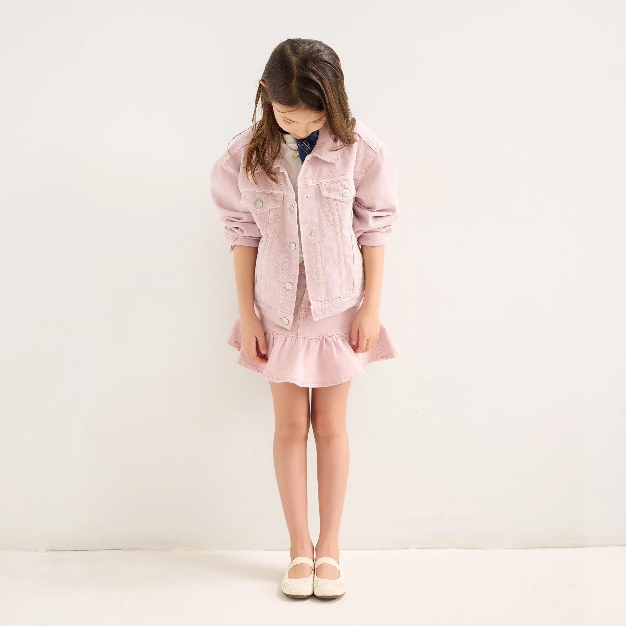 The Kids Mary Jane - White Open-Knit - Image 3