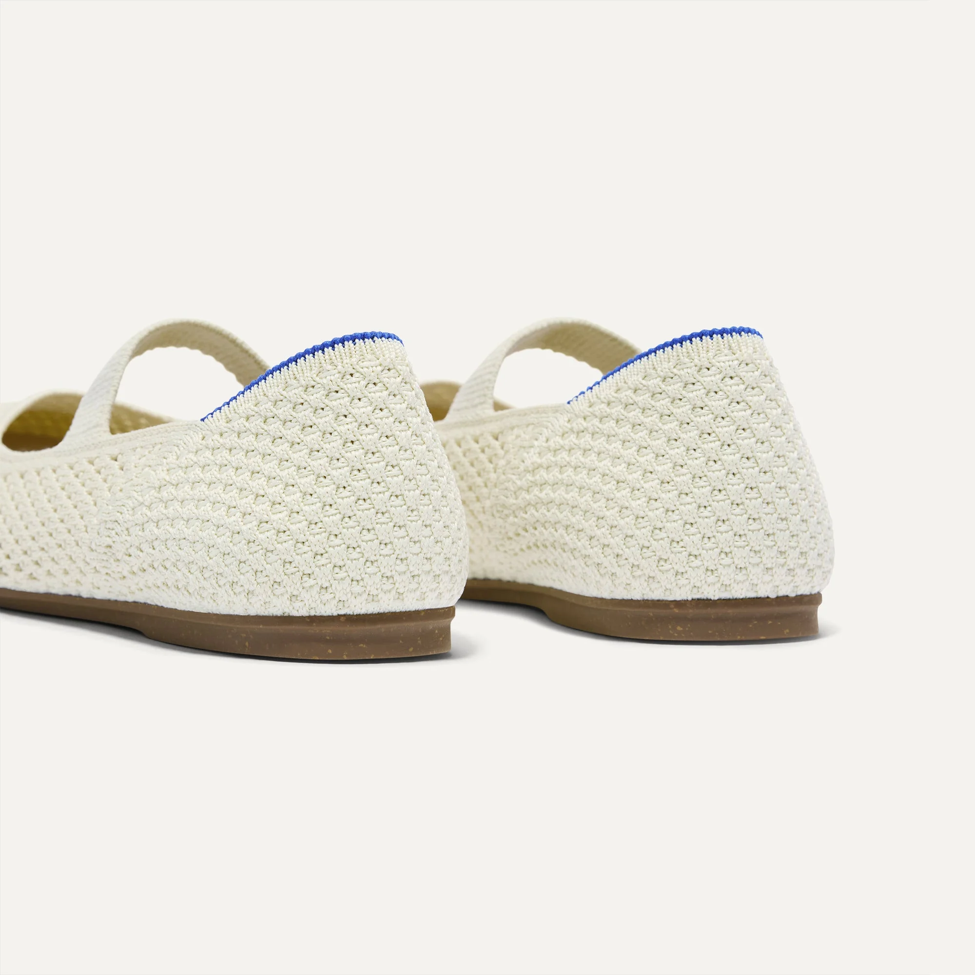 The Kids Mary Jane - White Open-Knit - Image 4