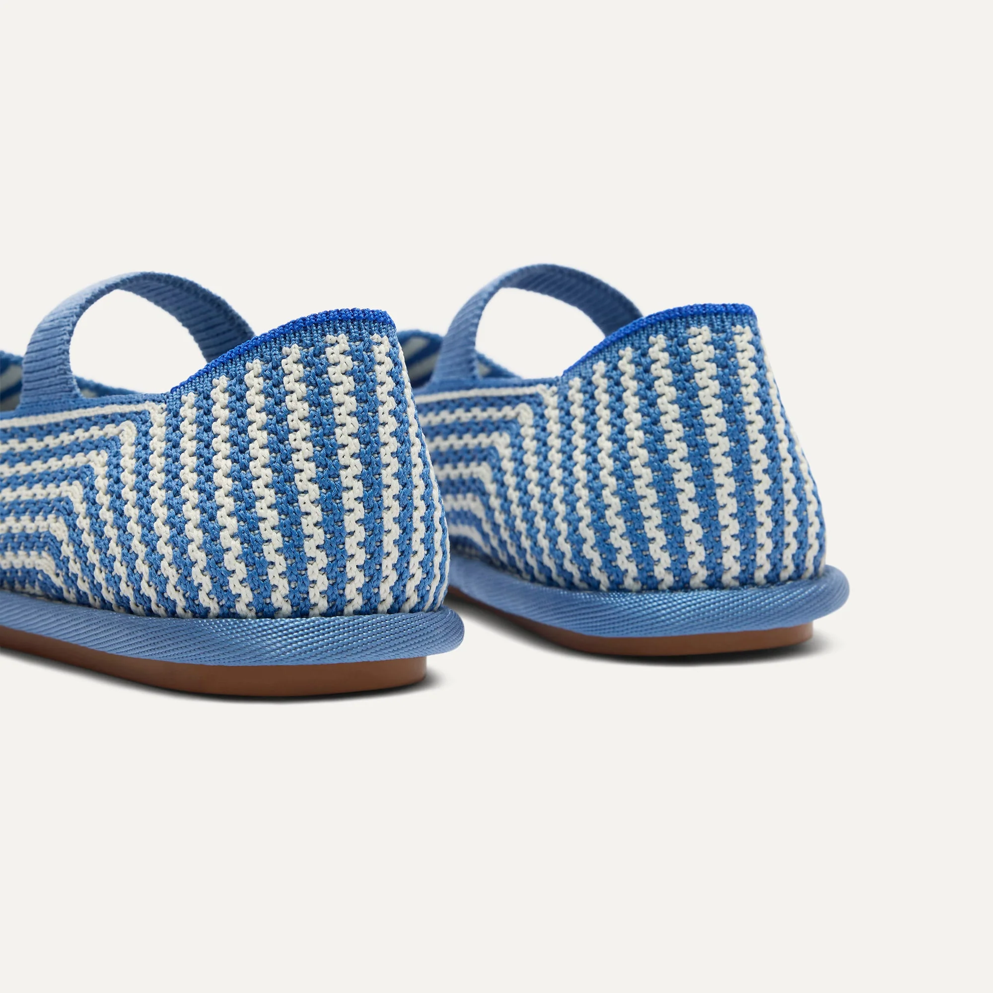 The Mini Mary Jane (for Kids) - Blueberry Stripe - Image 4