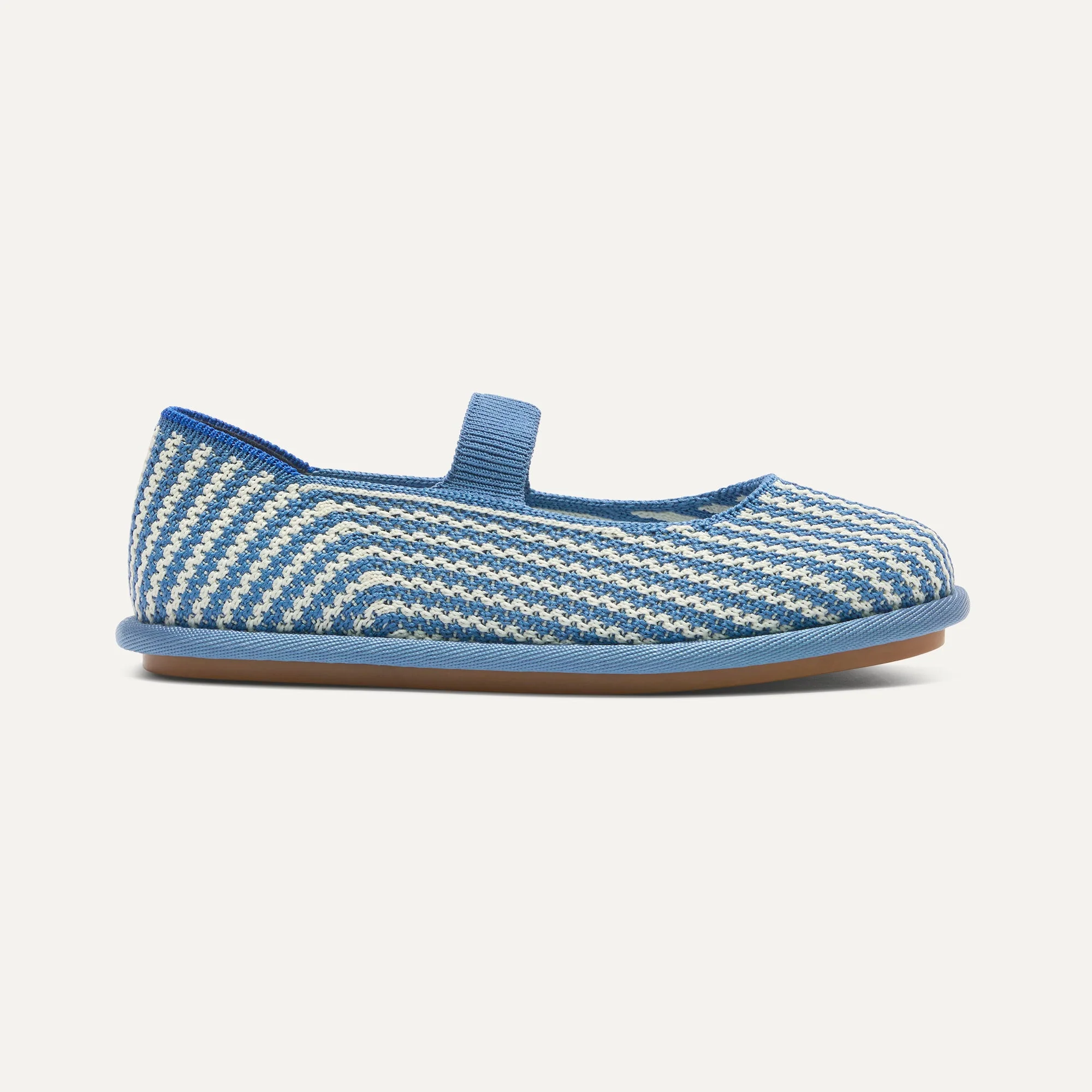 The Mini Mary Jane (for Kids) - Blueberry Stripe - Image 6
