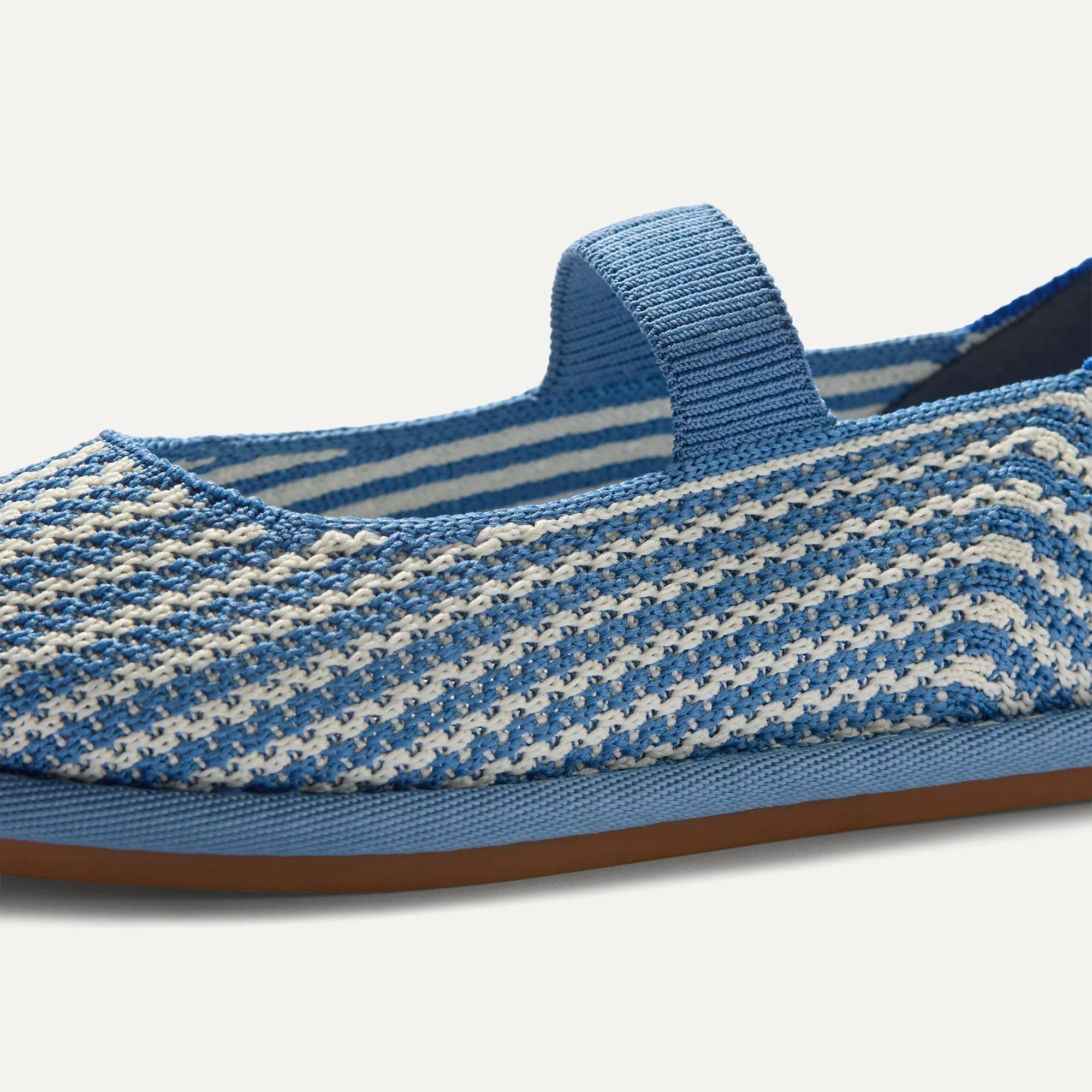 The Mini Mary Jane (for Kids) - Blueberry Stripe - Image 7