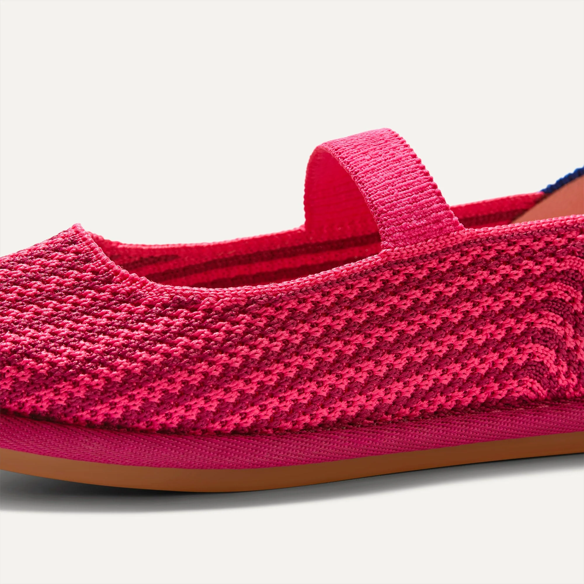 The Mini Mary Jane (for Kids) - Raspberry Stripe - Image 7