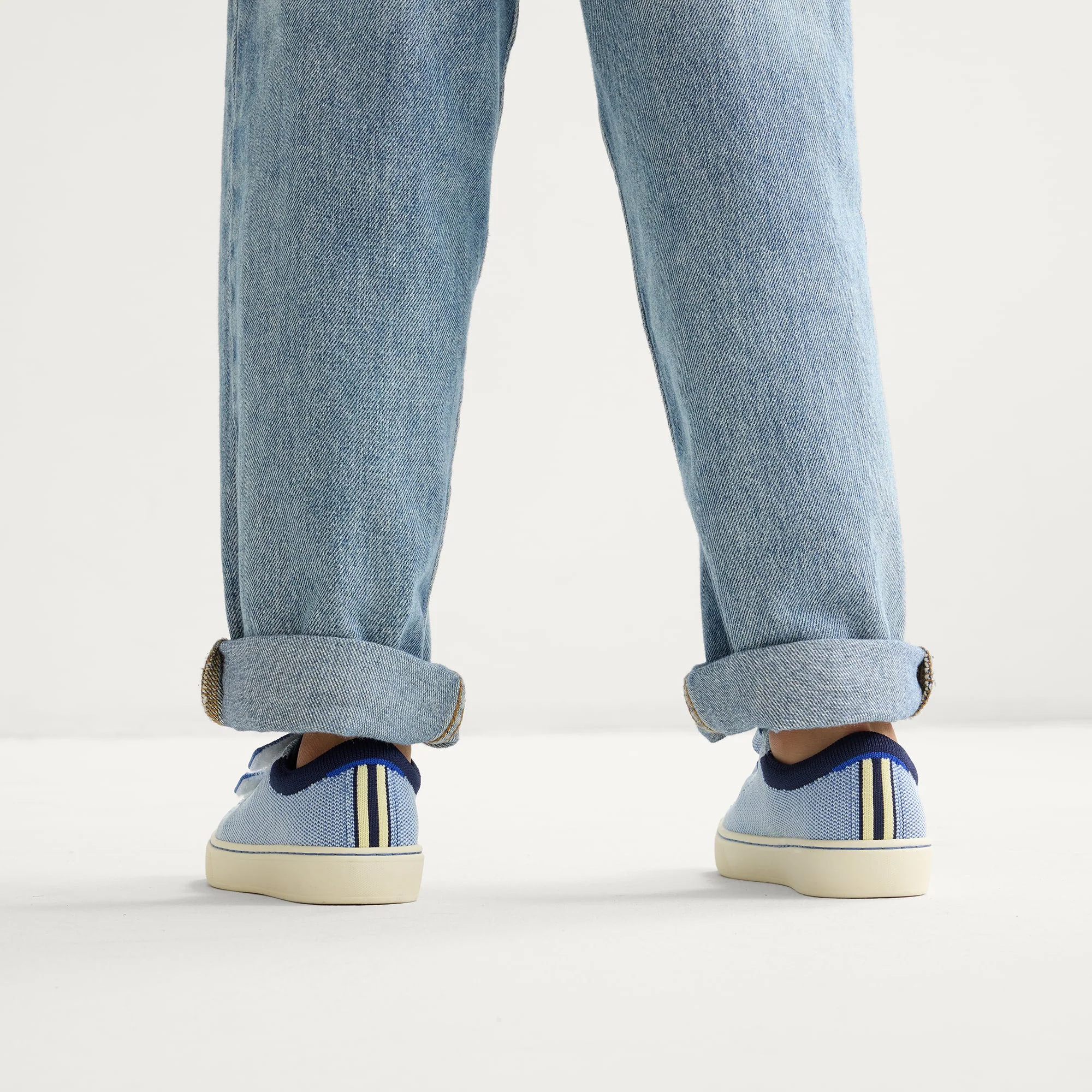 The Kids Strap Sneaker - Berry Blue - Image 5