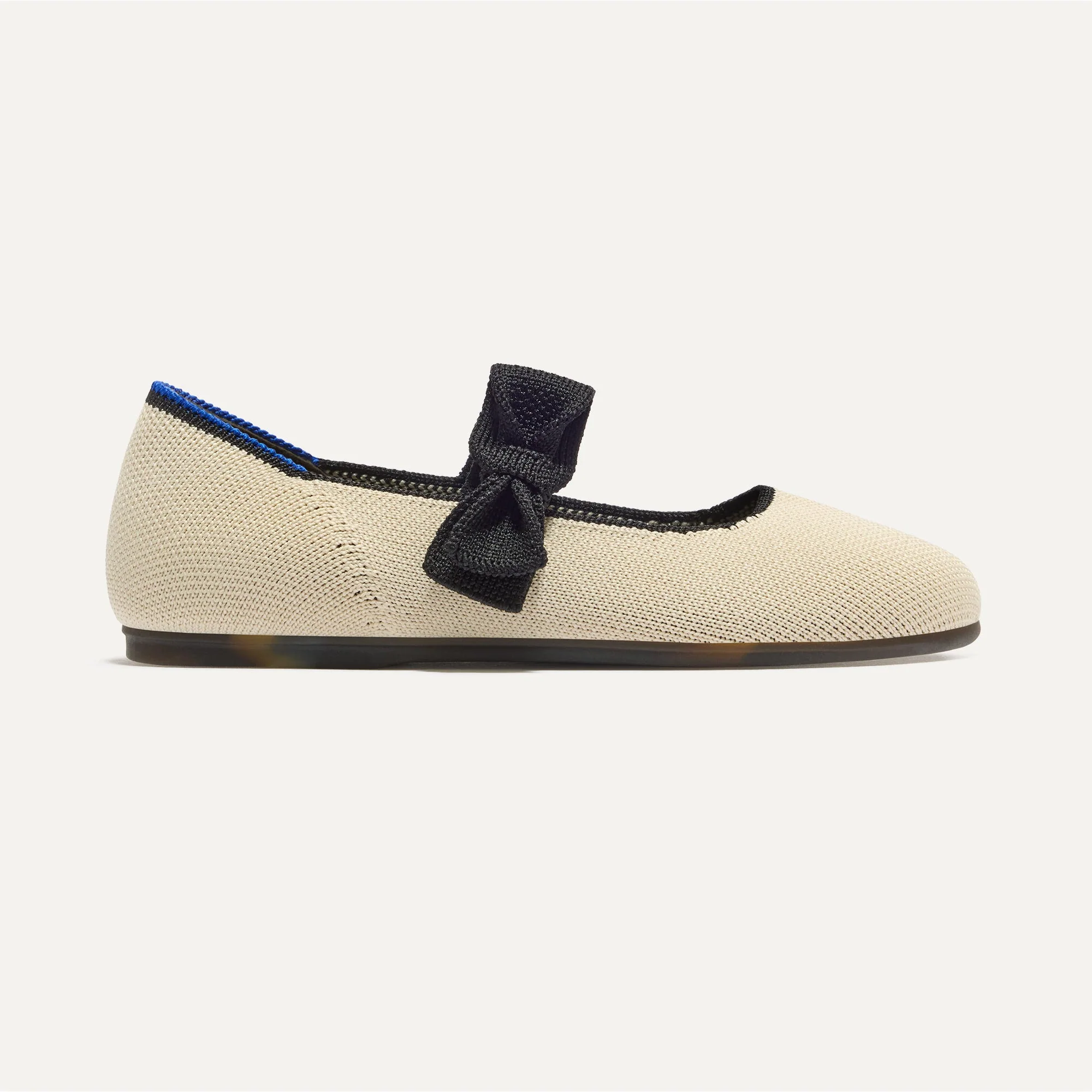 The Kids Tux Bow Mary Jane - Ivory - Image 7