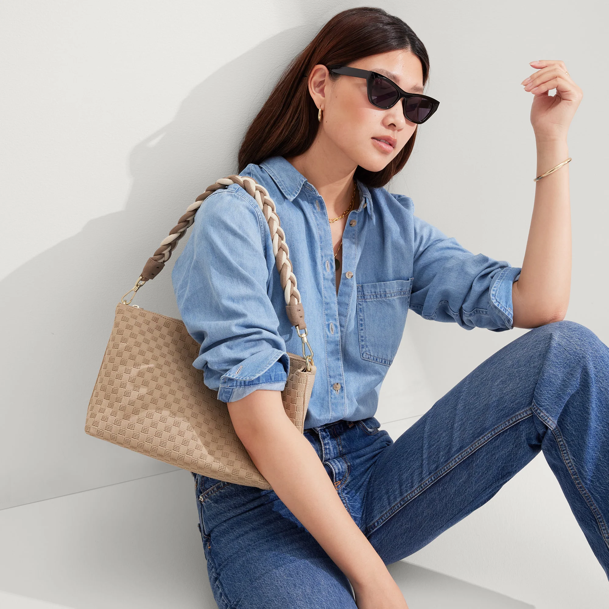 The Daily Crossbody - Knot Brown - Image 3
