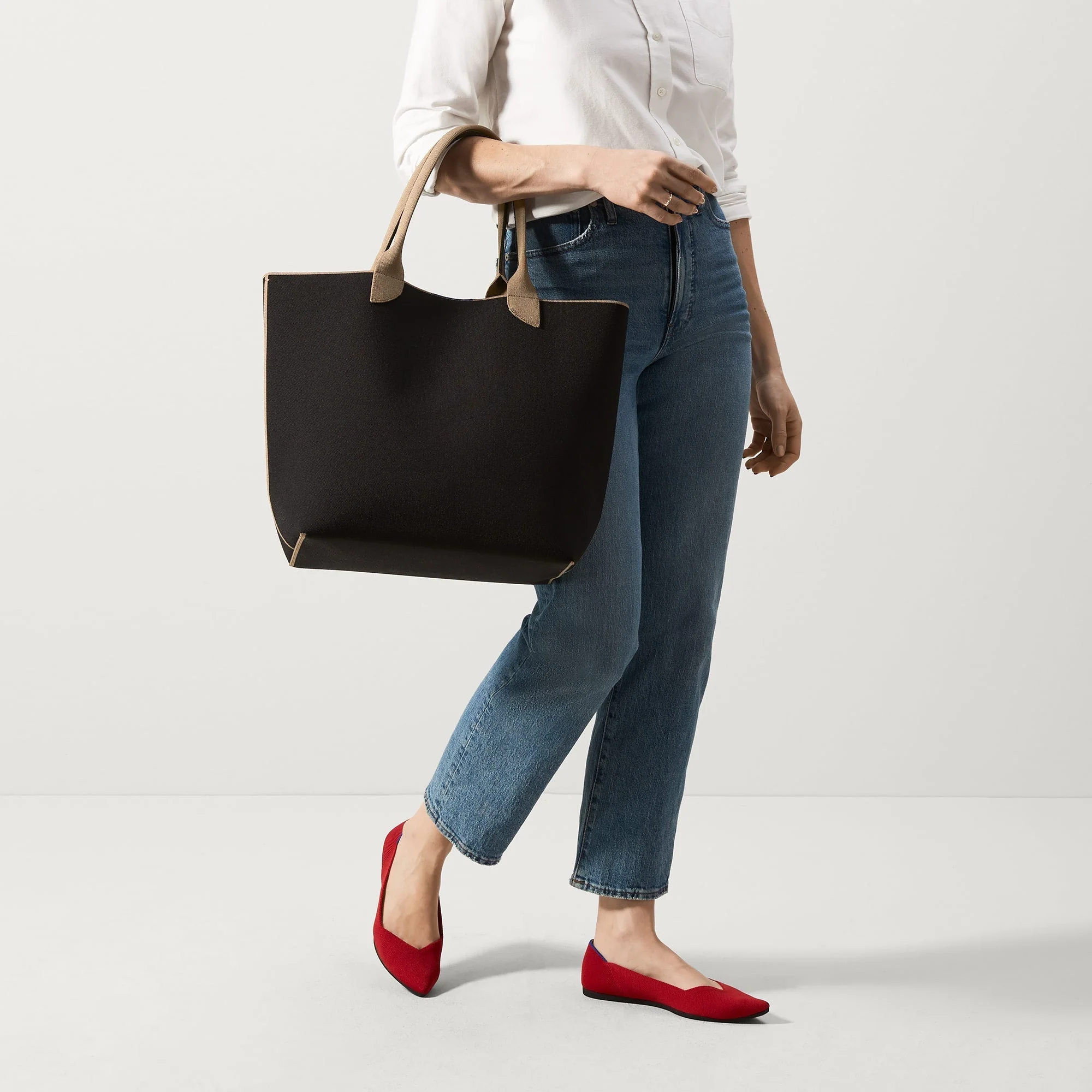 The Lightweight Tote - Black Portobello - Image 4