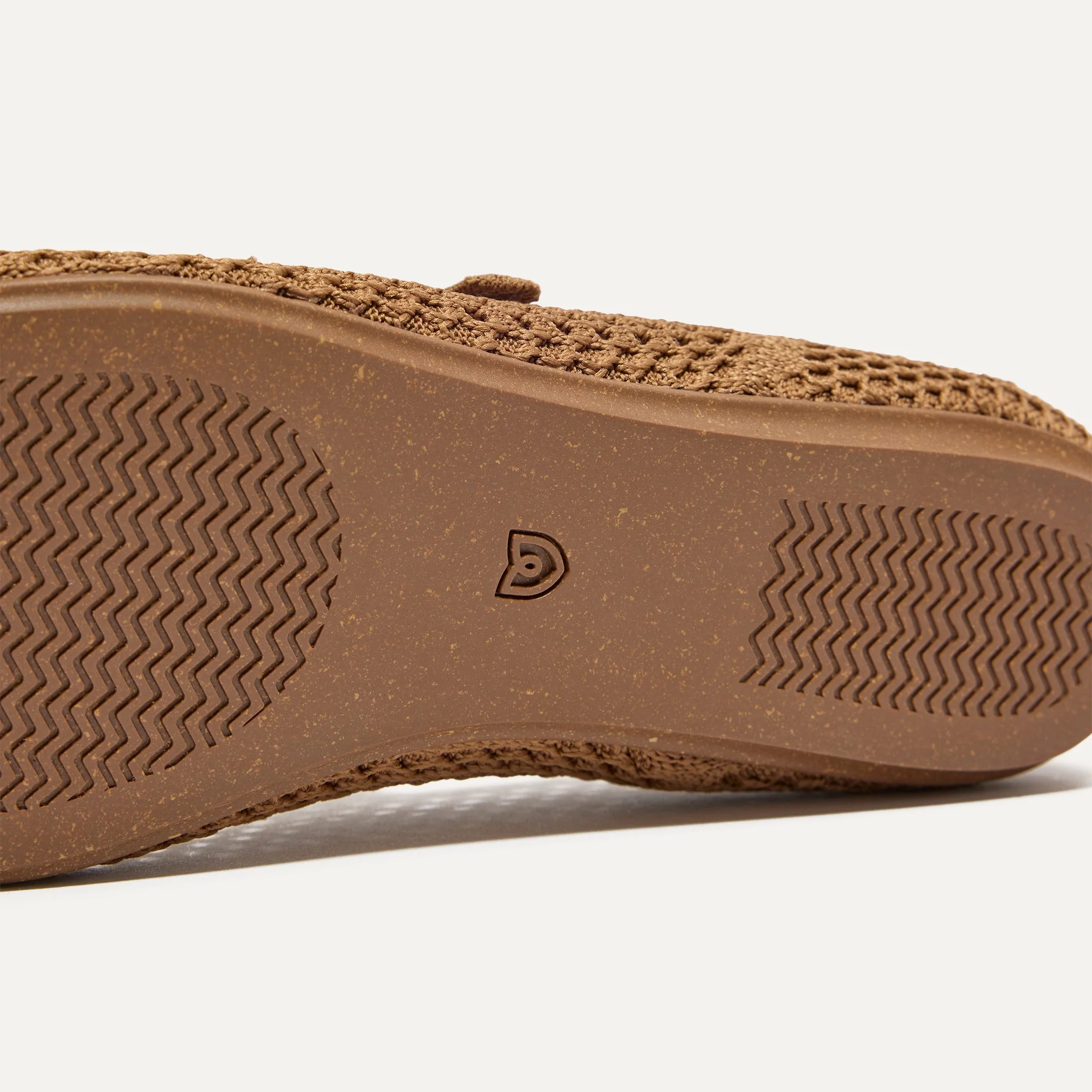 The Square Mary Jane - Pecan Mesh - Image 6