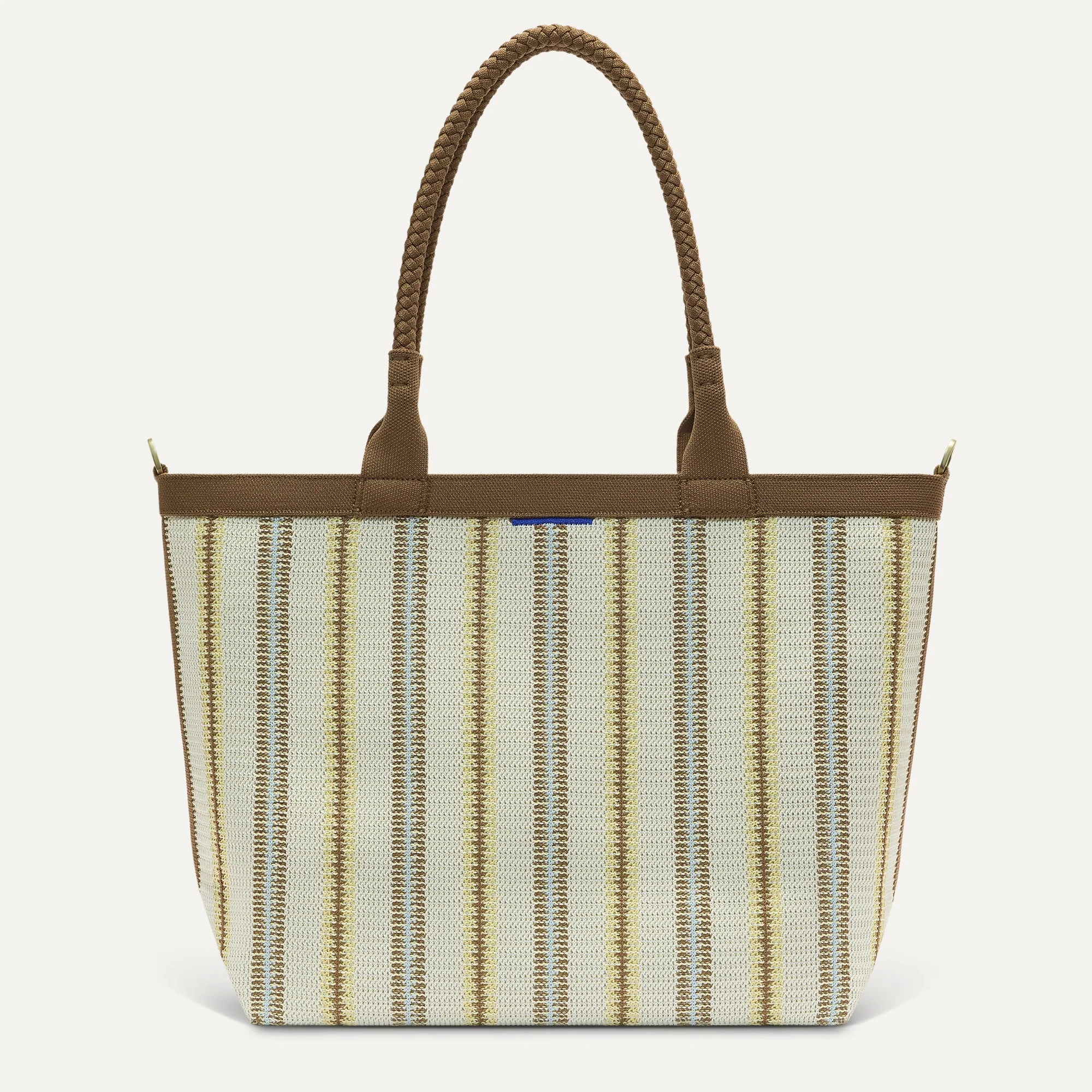 The Lightweight Zip Tote - Sunbeam Market Stripe - Image 2