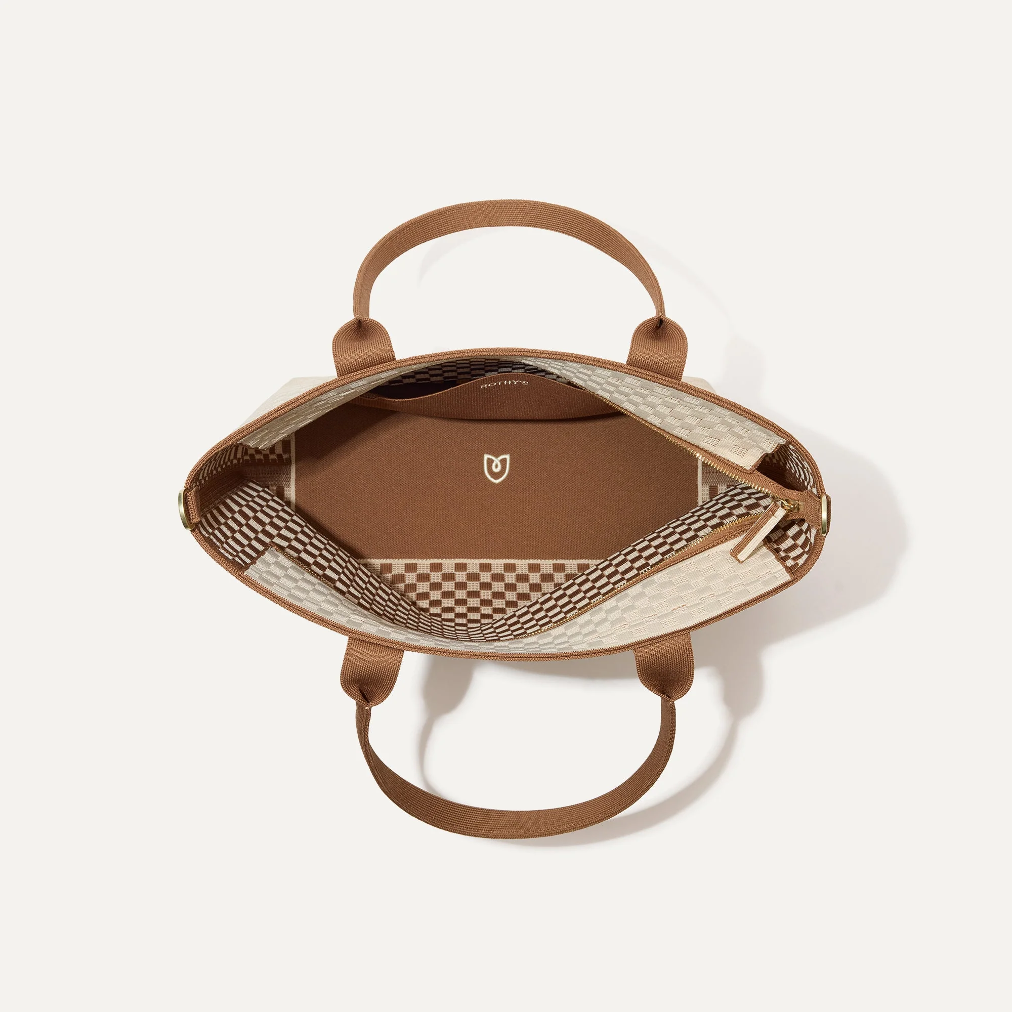 The Lightweight Zip Tote - Vanilla Wafer - Image 6