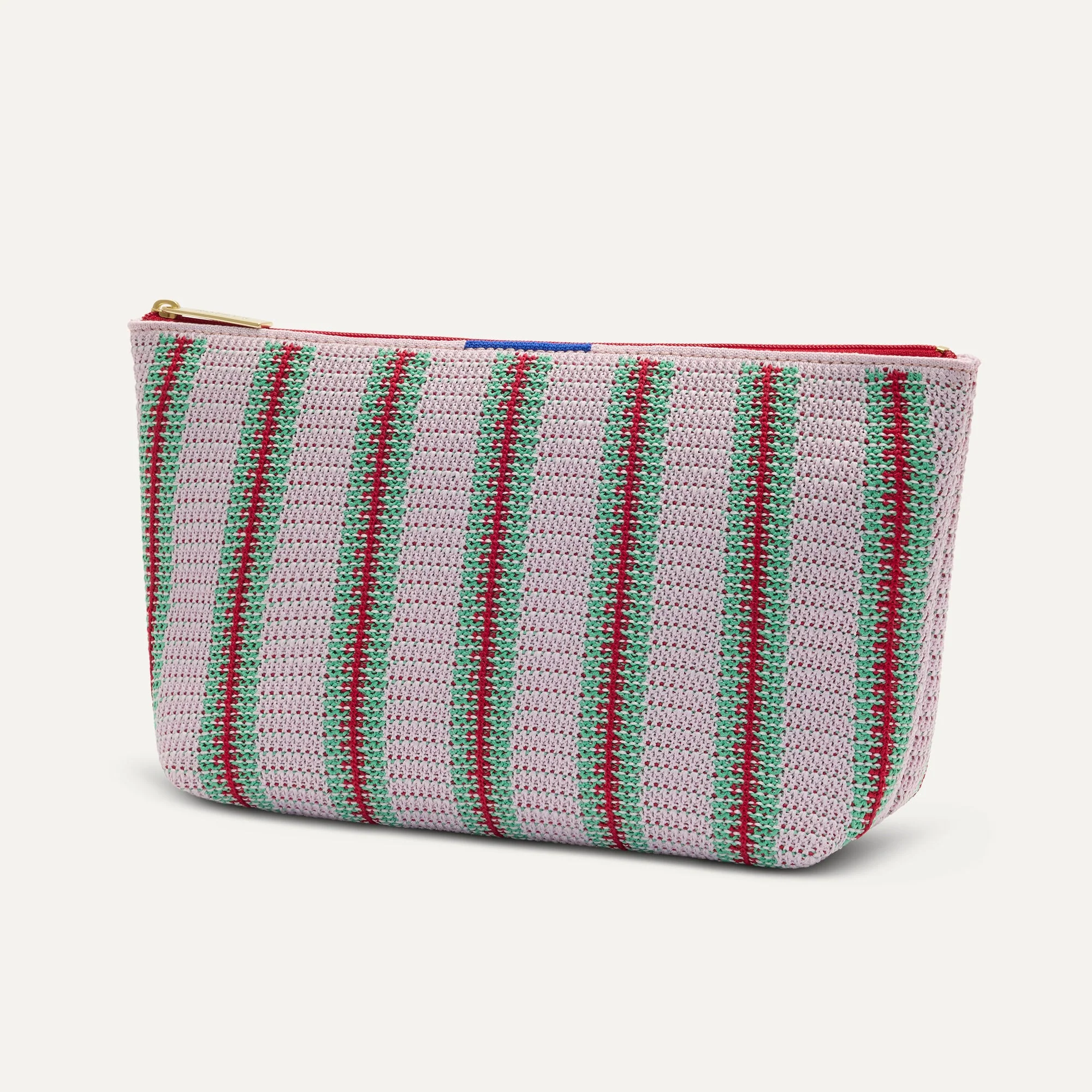 The Travel Pouch Set - Watermelon Market Stripe - Image 3