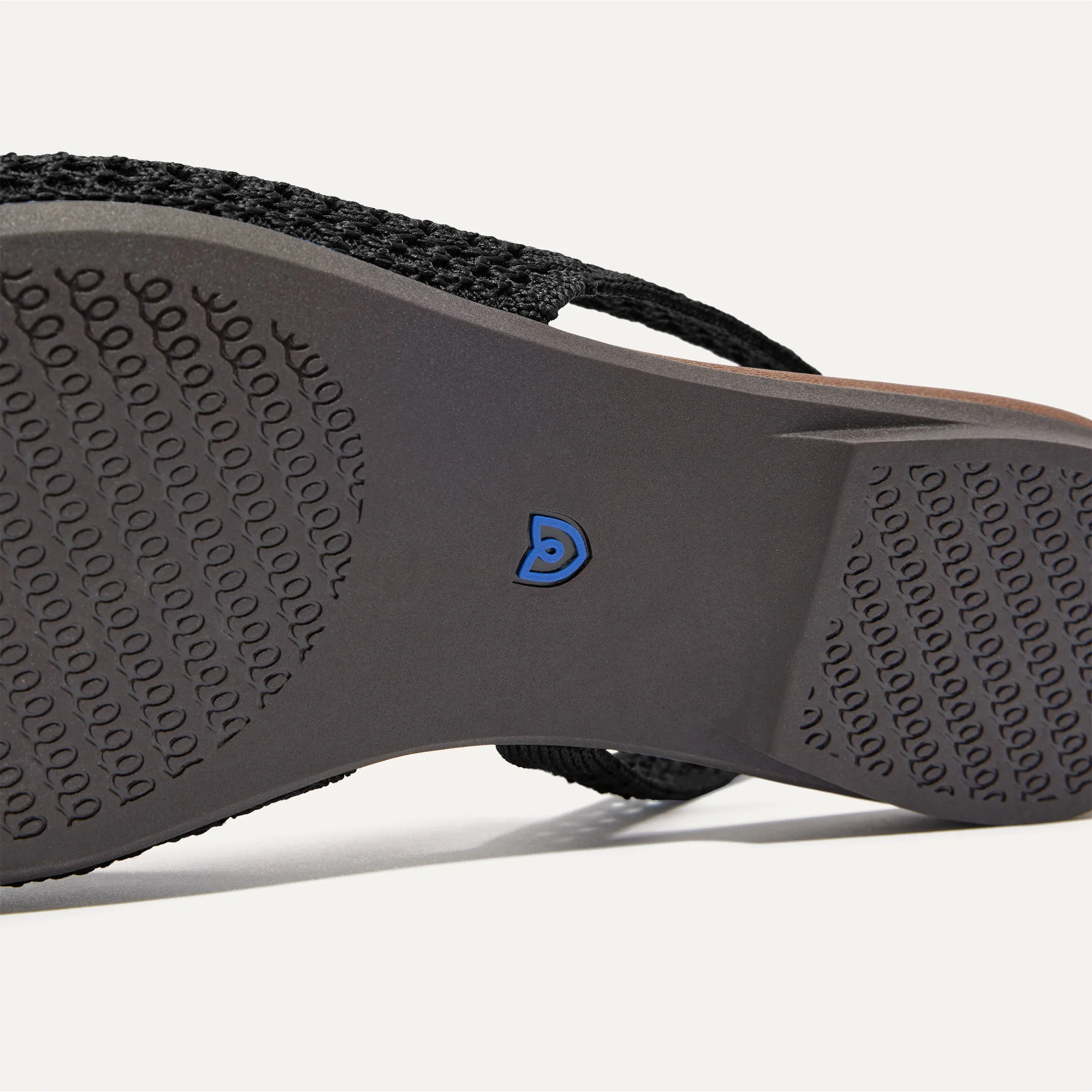 The Almond Slingback - Black Mesh - Image 7