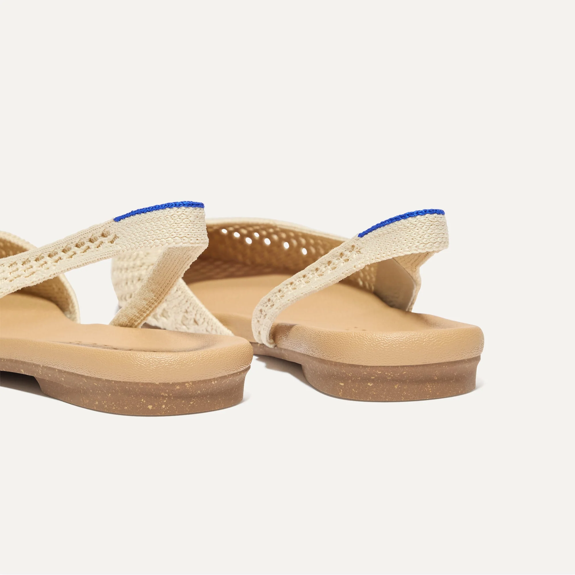 The Almond Slingback - Off White Mesh - Image 6