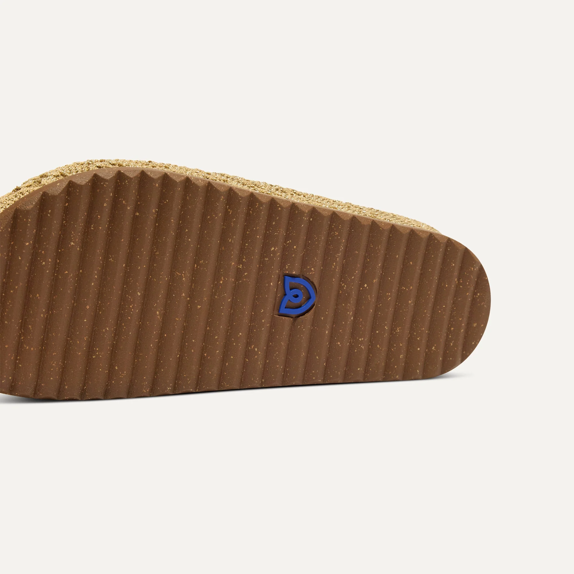 The Casual Clog - Metallic Golden Crochet - Image 6