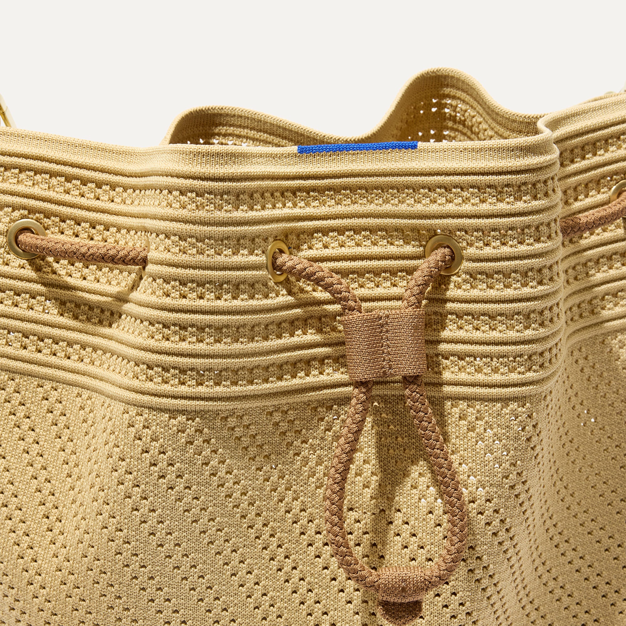 The Cinch Bucket Bag - Brown Butter Crochet - Image 6