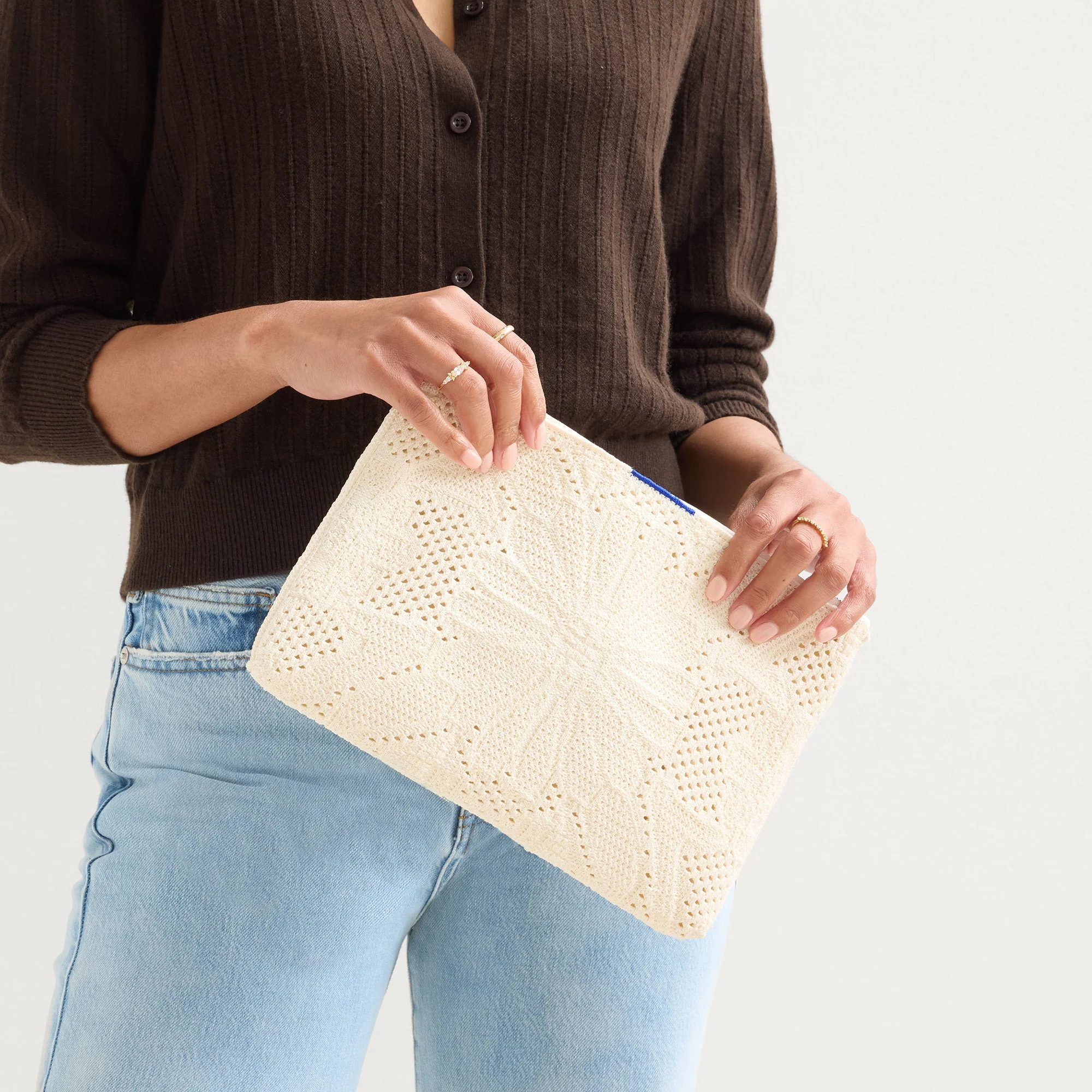 The Convertible Clutch - Moonflower - Image 3