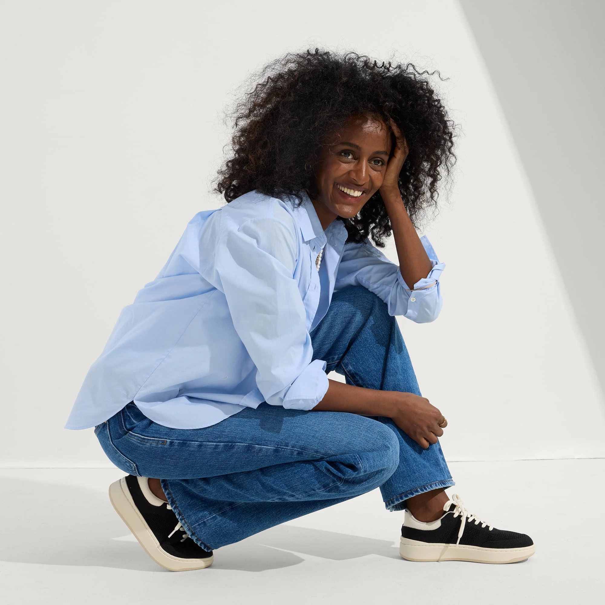 The Court Sneaker - Black - Image 3