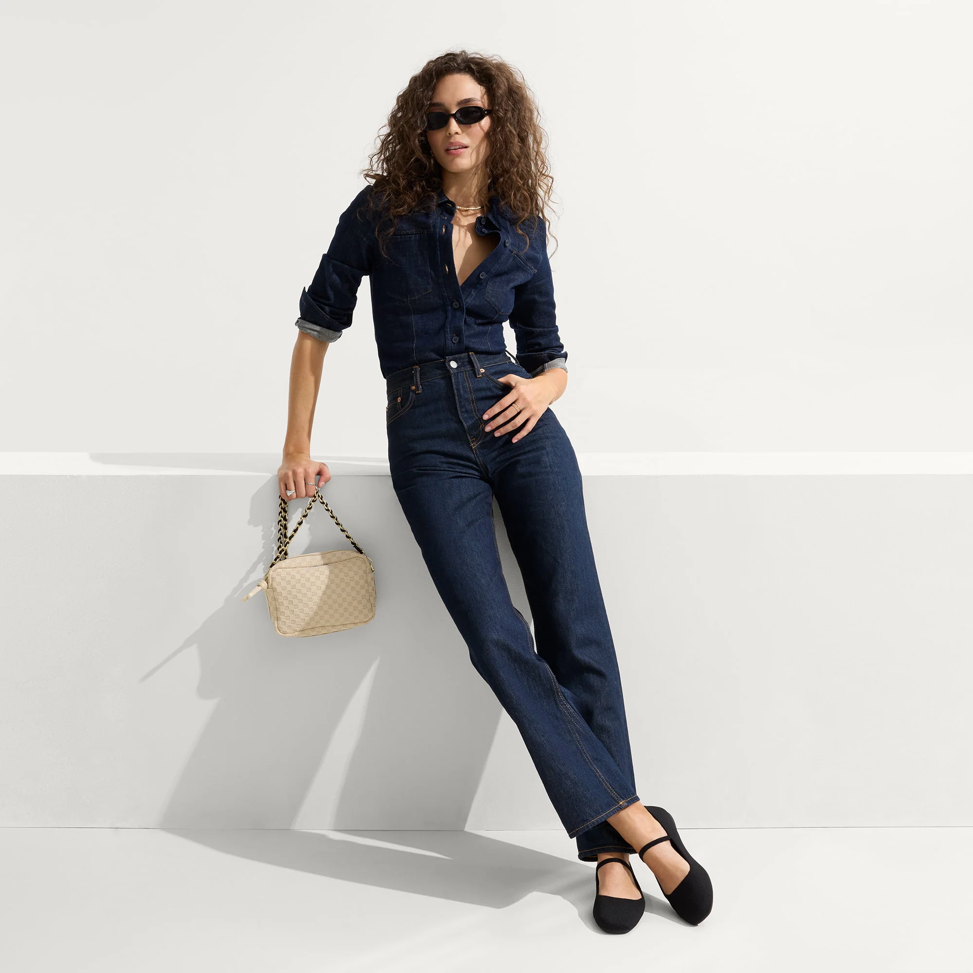The Crossbody Camera Bag - Sesame - Image 5