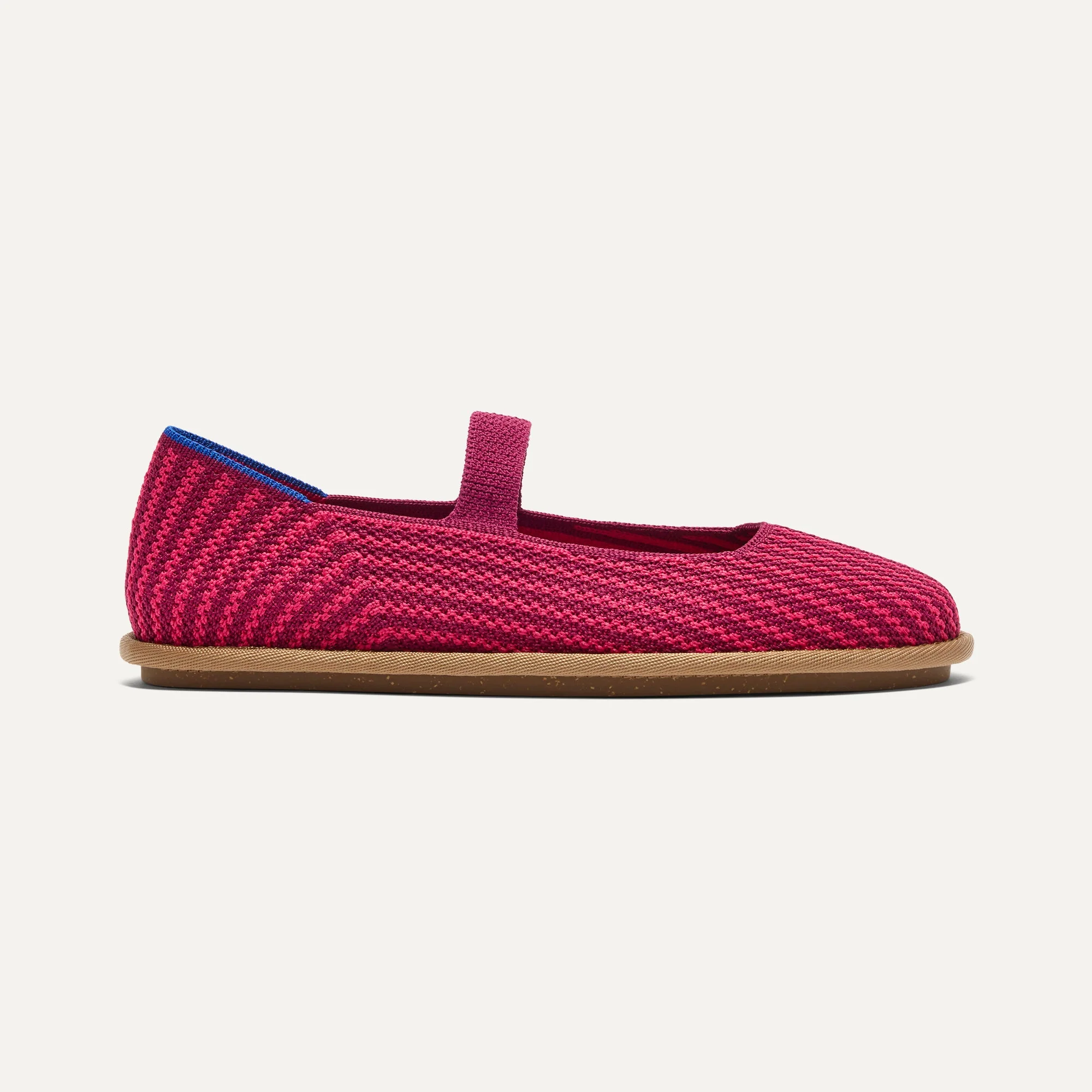 The Cruiser Mary Jane - Raspberry Stripe - Image 4