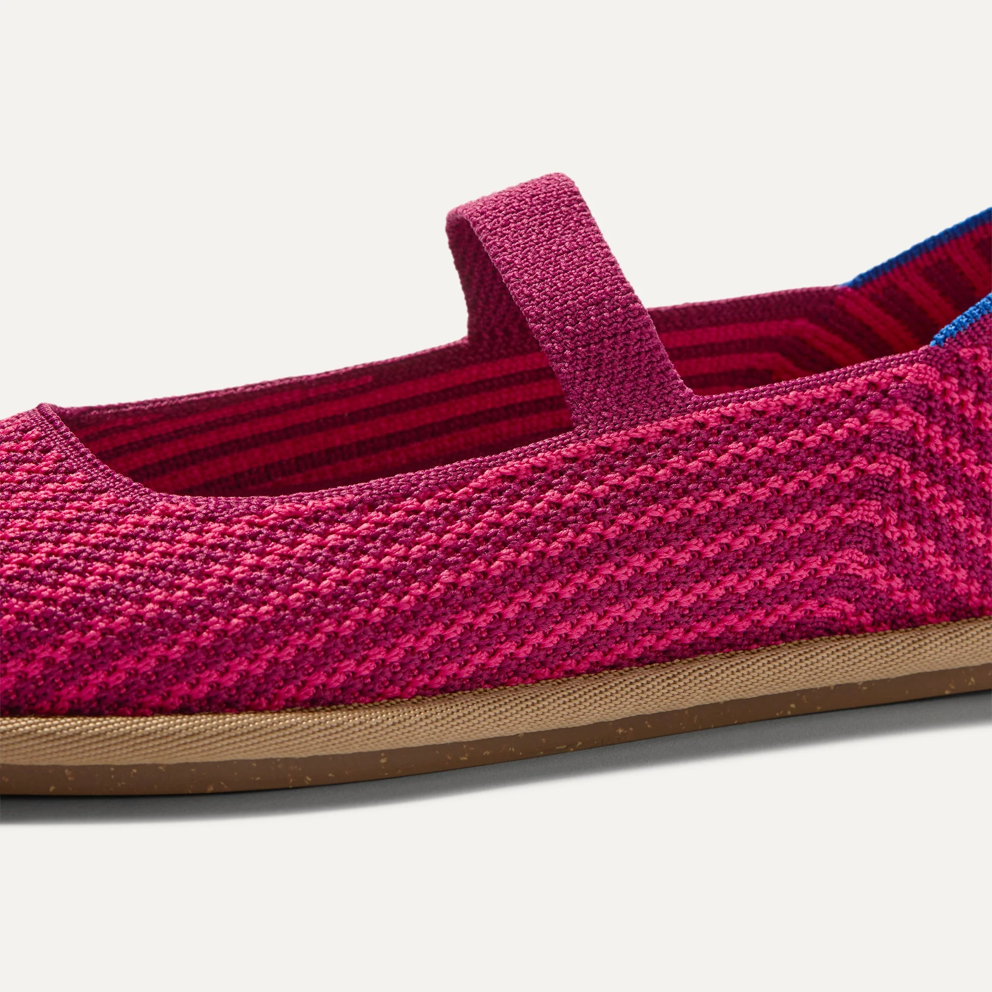 The Cruiser Mary Jane - Raspberry Stripe - Image 7