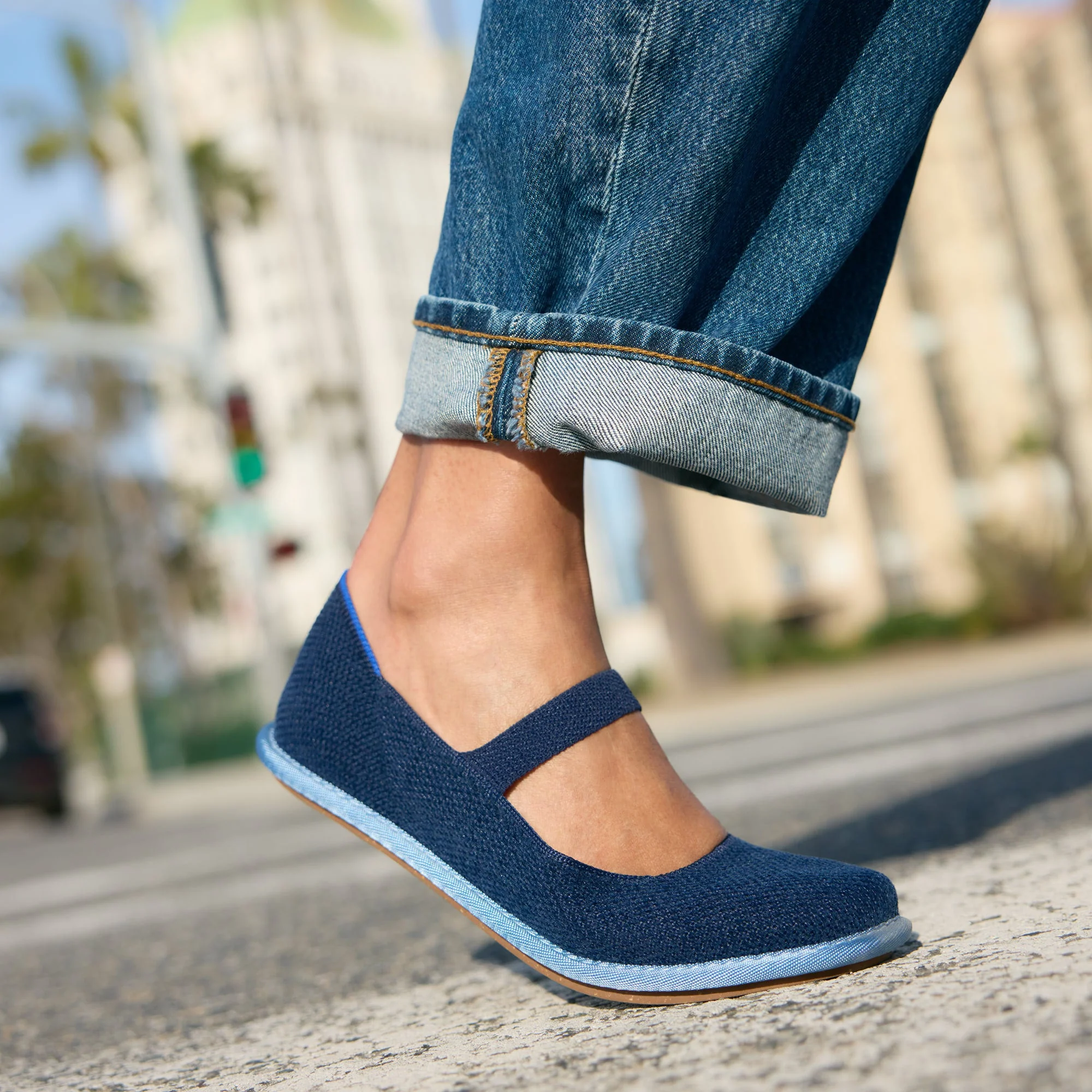The ReVelvet™ Cruiser Mary Jane - ReVelvet™ Navy - Image 9