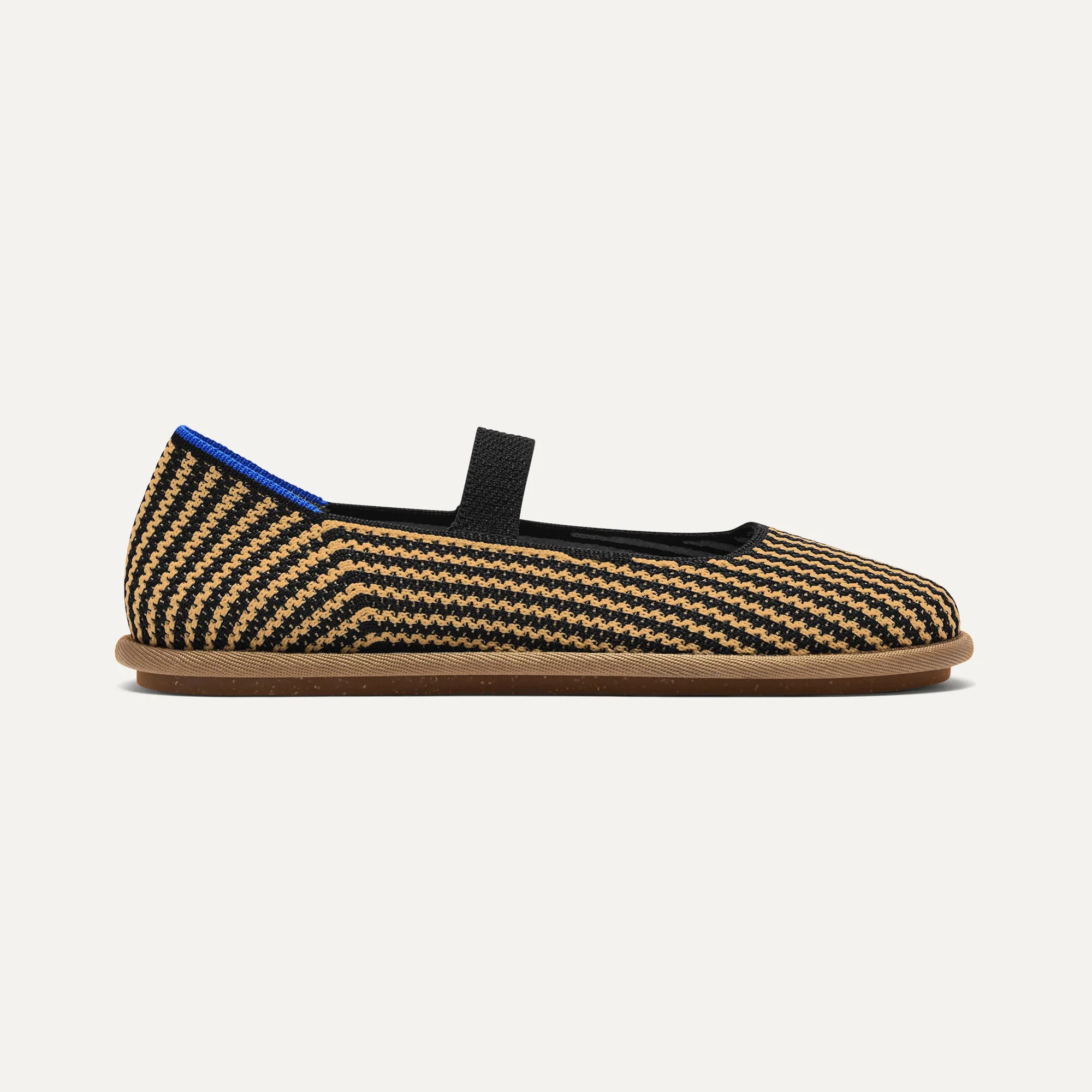 The Cruiser Mary Jane - Toffee Stripe - Image 4