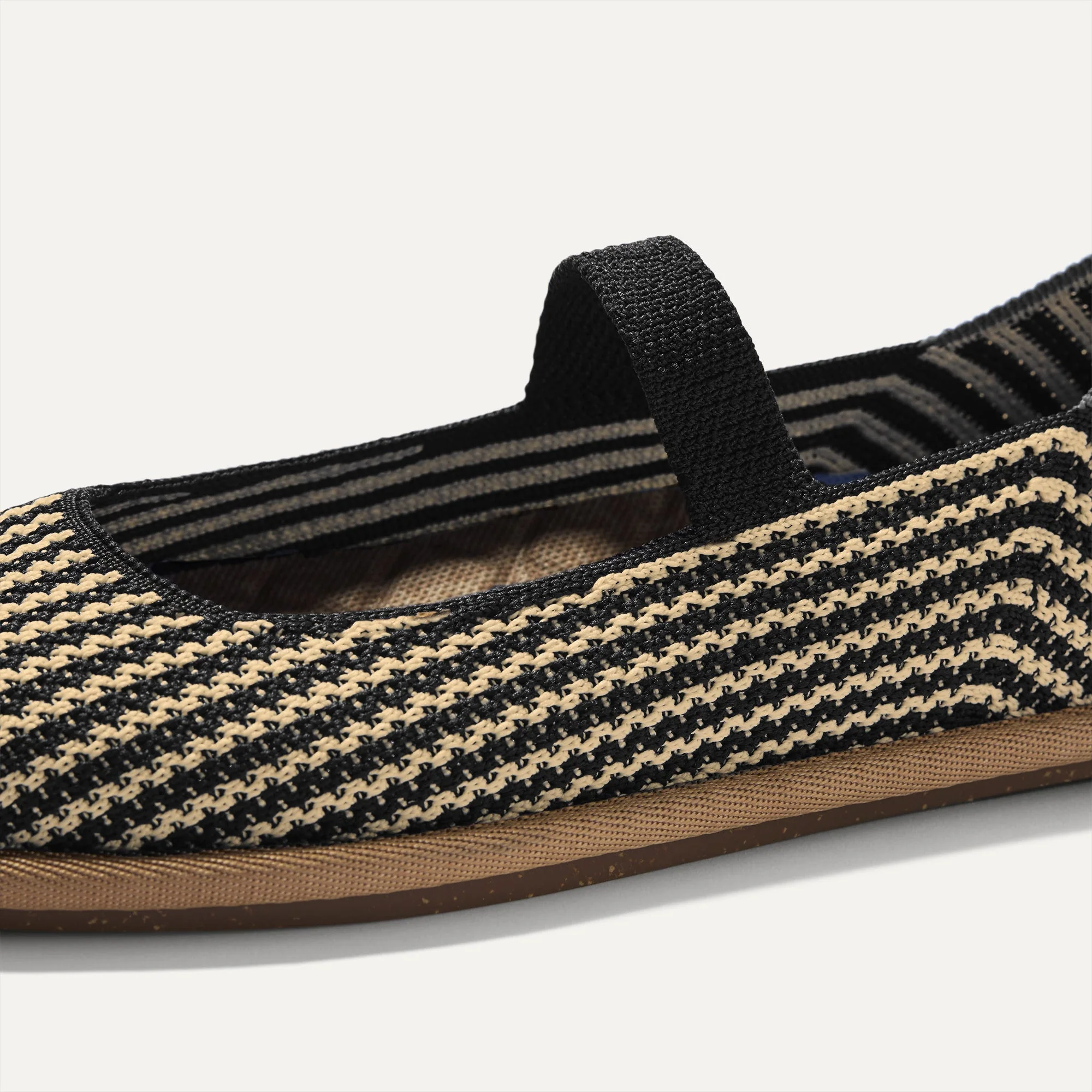 The Cruiser Mary Jane - Toffee Stripe - Image 7