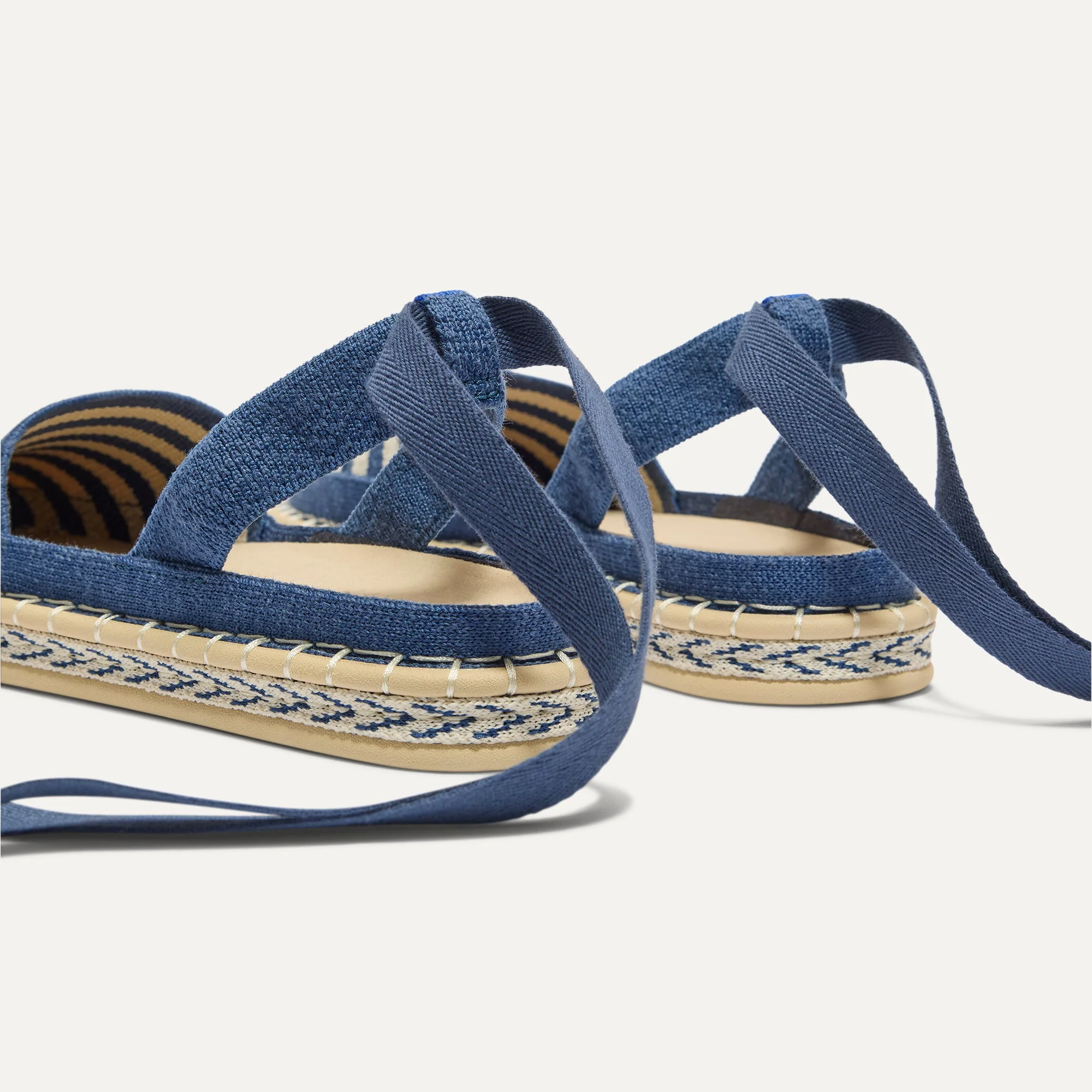 The D'Orsay Espadrille - Deep Sea Stripe - Image 5