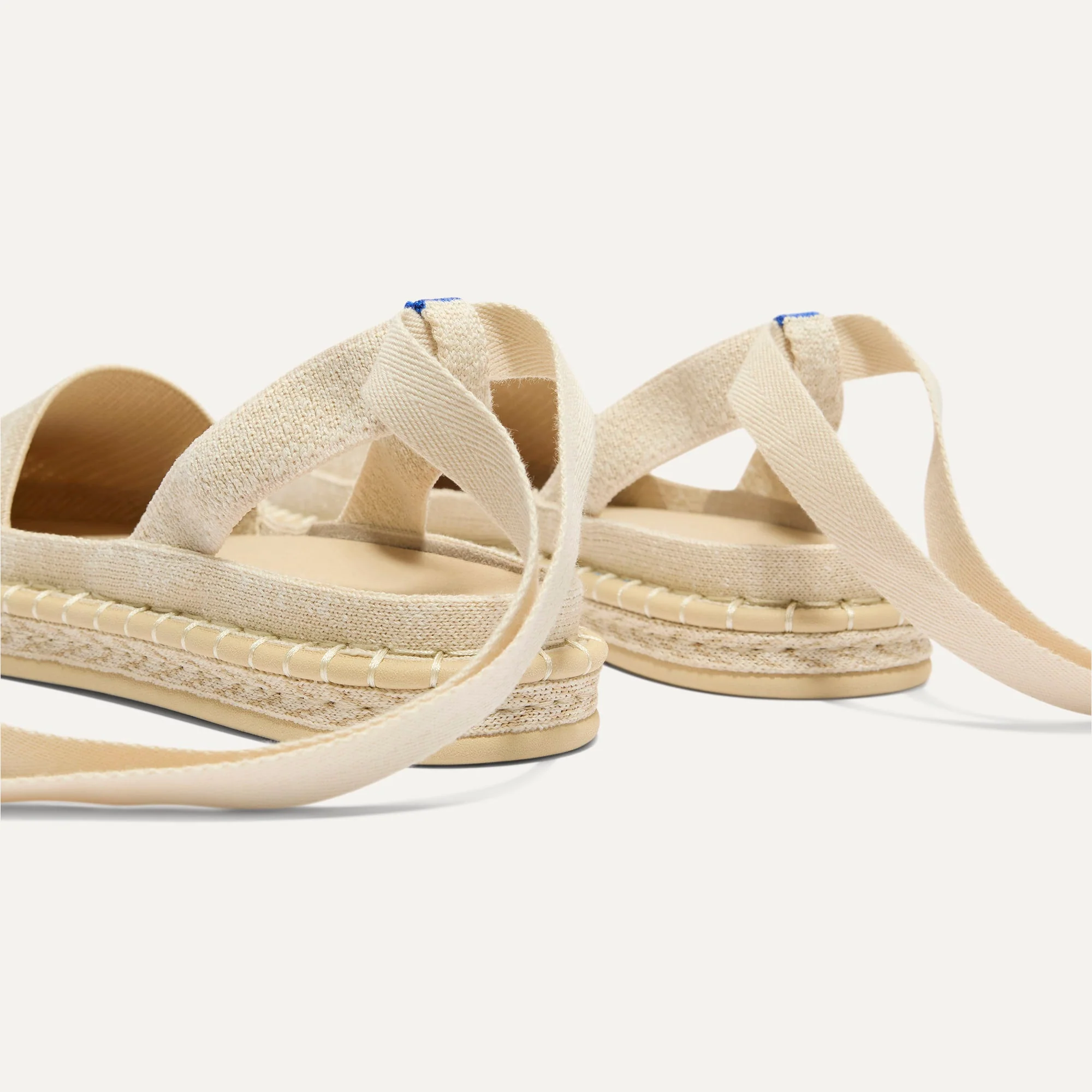 The D'Orsay Espadrille - Seashell - Image 6