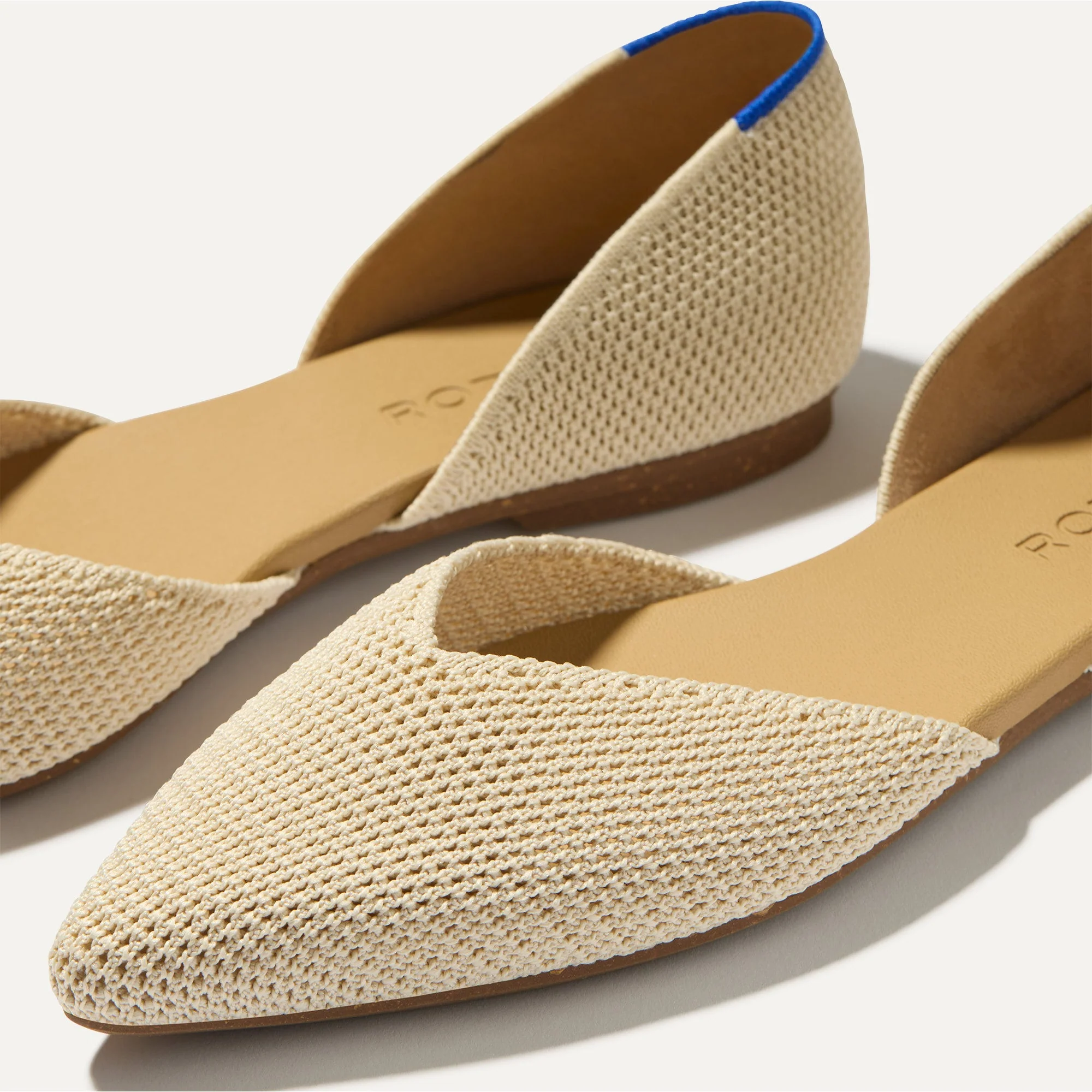 The D'Orsay Point - Conch Raffia-Knit - Image 7