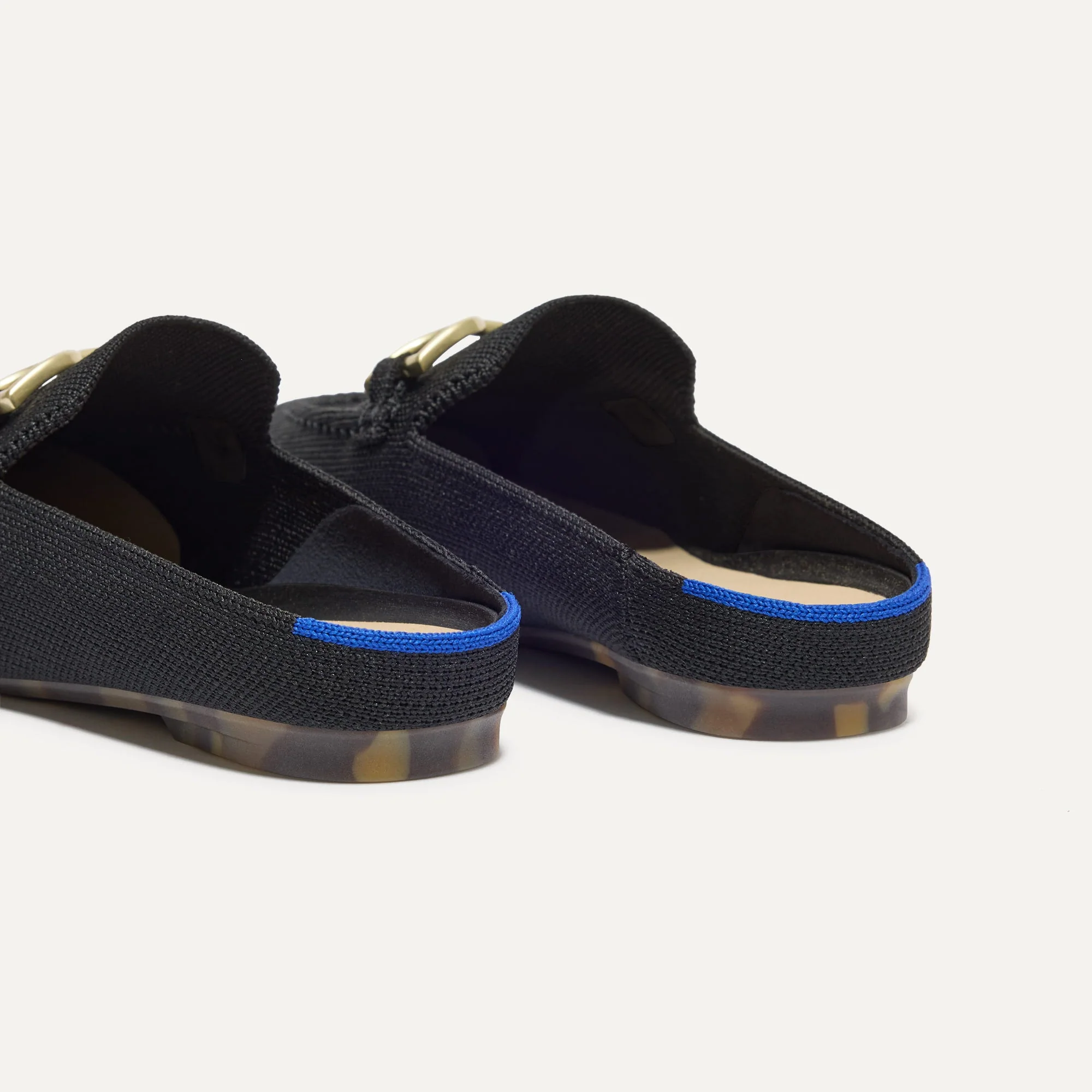 The Double Bit Loafer Mule - Black - Image 6