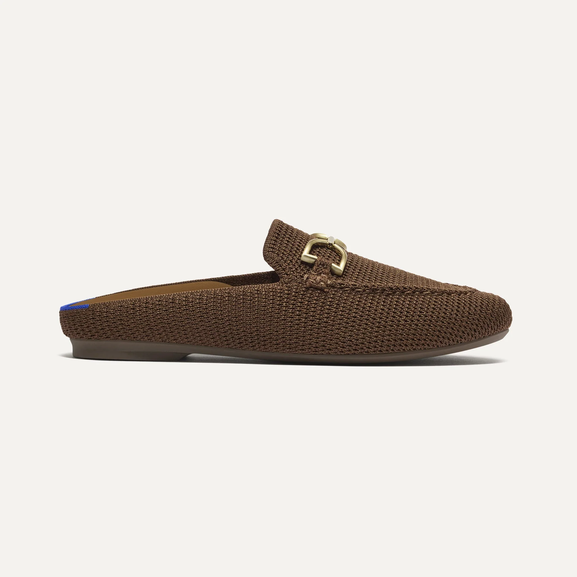 The Double Bit Loafer Mule - Cinnamon Raffia-Knit - Image 5