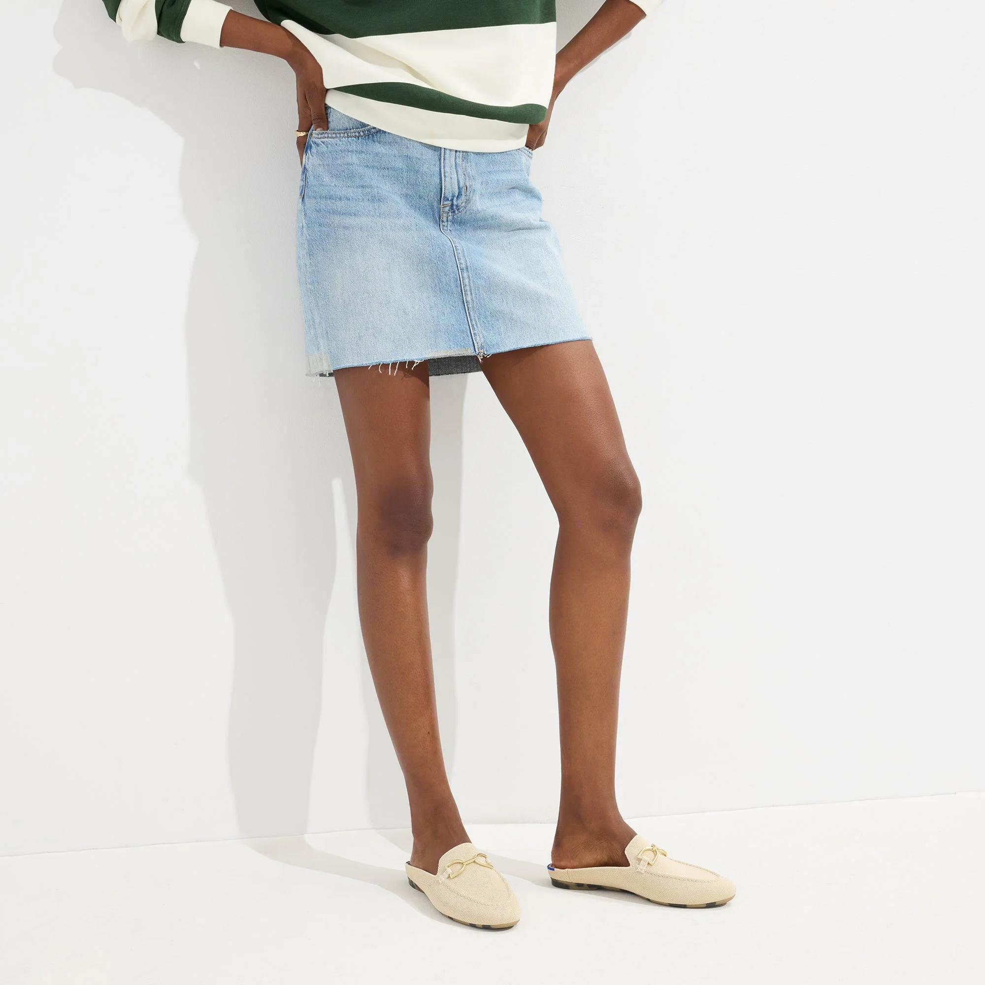 The Double Bit Loafer Mule - Sandstone - Image 3
