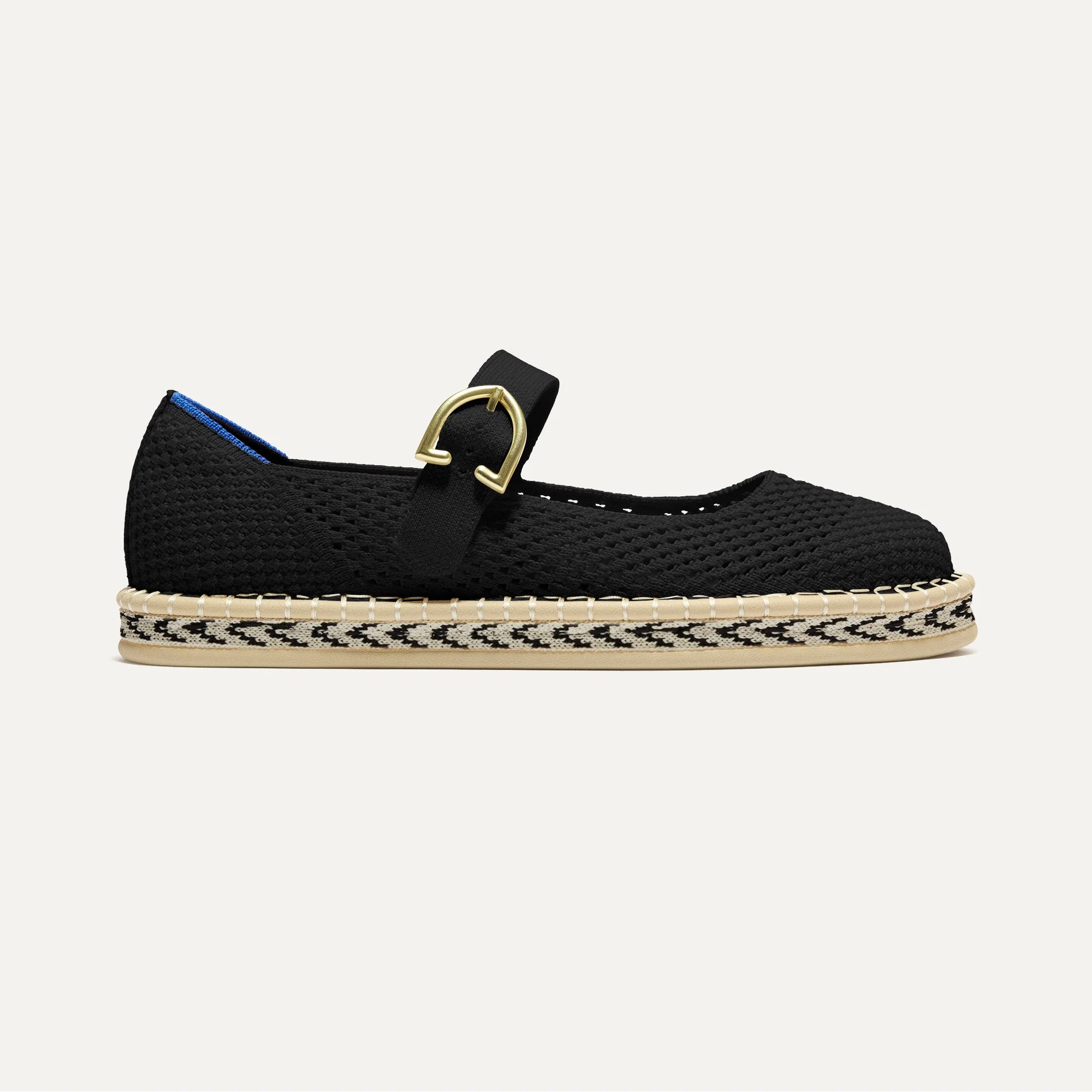 The Espadrille Mary Jane - Black - Image 6