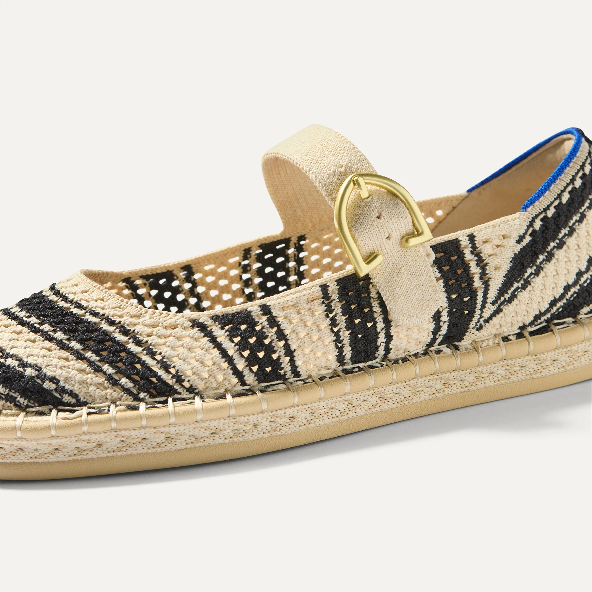 The Espadrille Mary Jane - Compass Stripe - Image 7