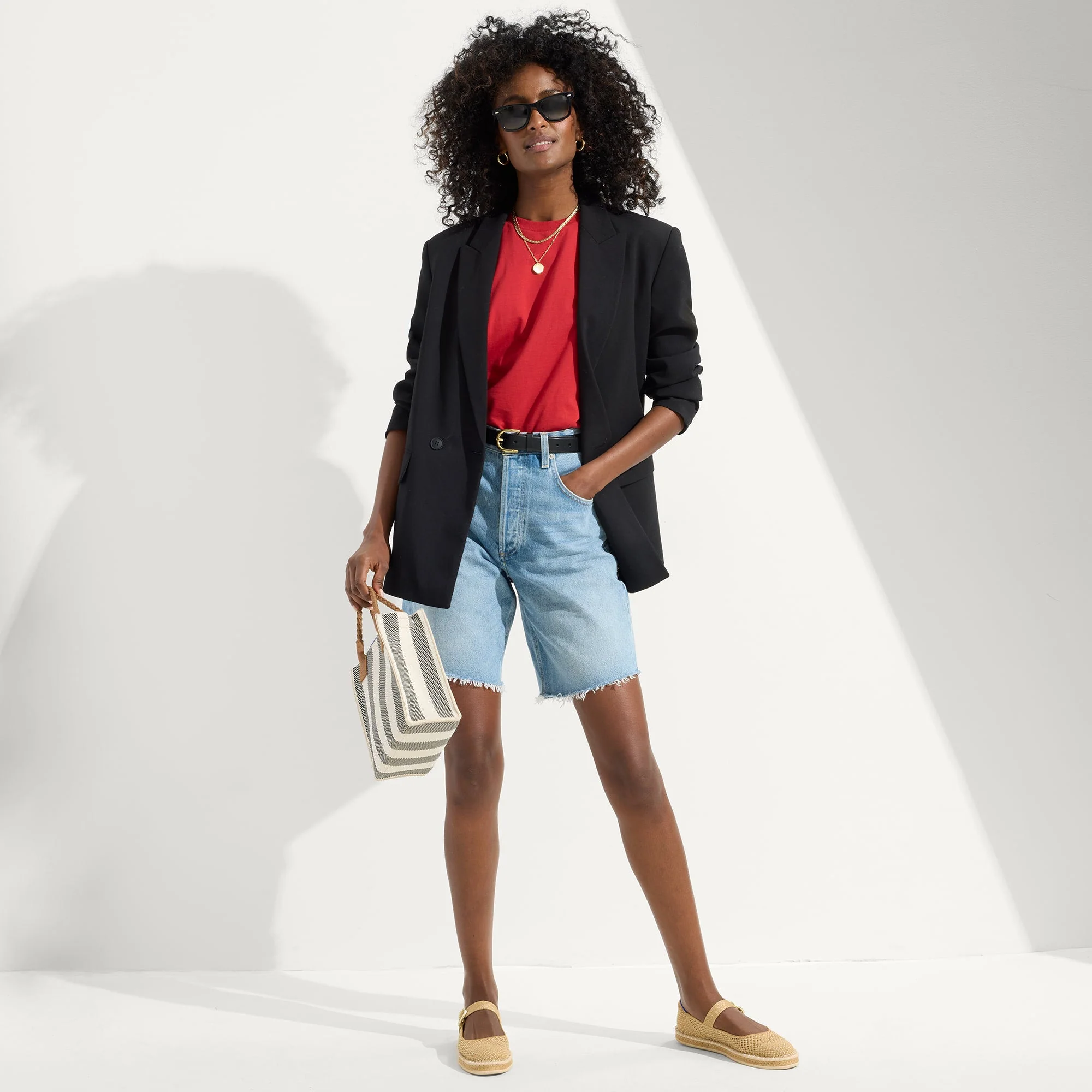 The Espadrille Mary Jane - Metallic Golden Sun - Image 3