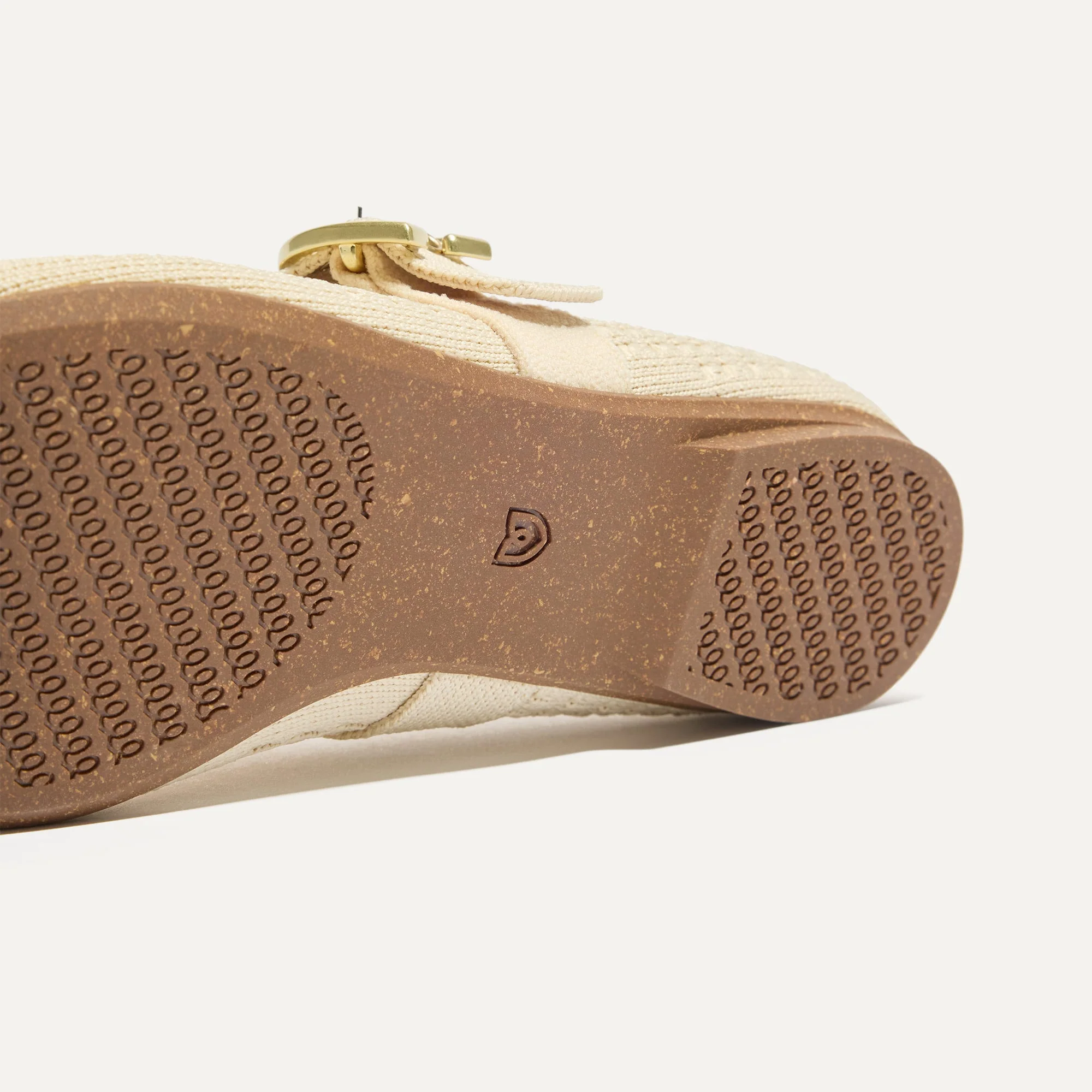 The Max Buckle Mary Jane - Off White Mesh - Image 6