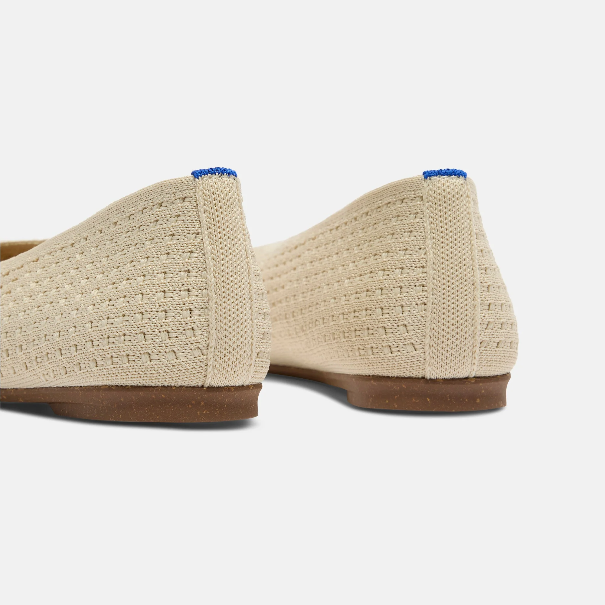 The Max Square Ballerina - Off White Mesh - Image 6