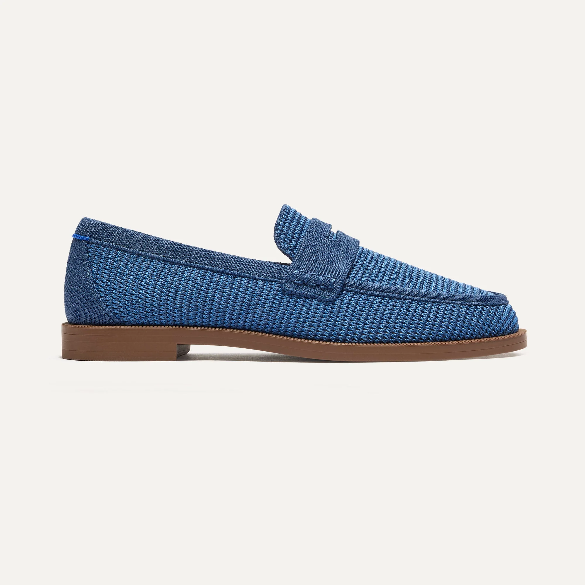 The Penny Loafer - Blue Raffia-Knit - Image 6
