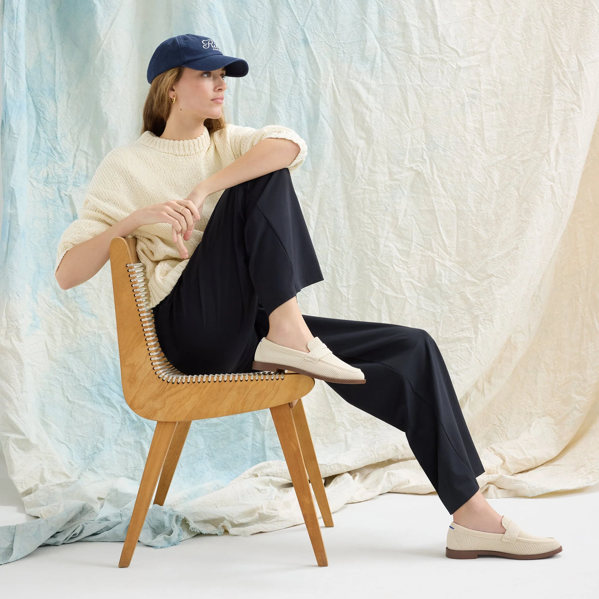 The Penny Loafer - Conch Raffia-Knit - Image 3