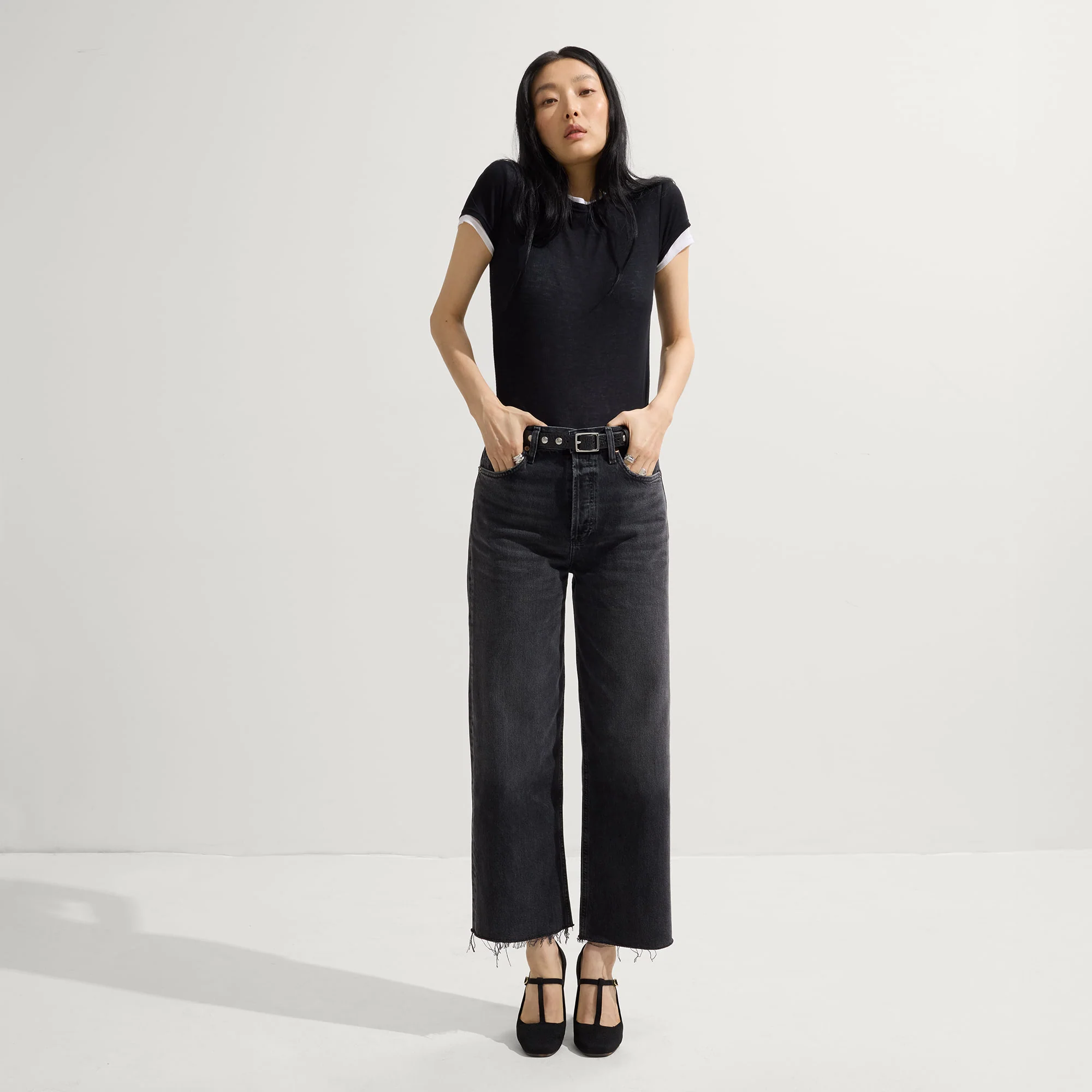 The T–Strap Mary Jane - Black - Image 3