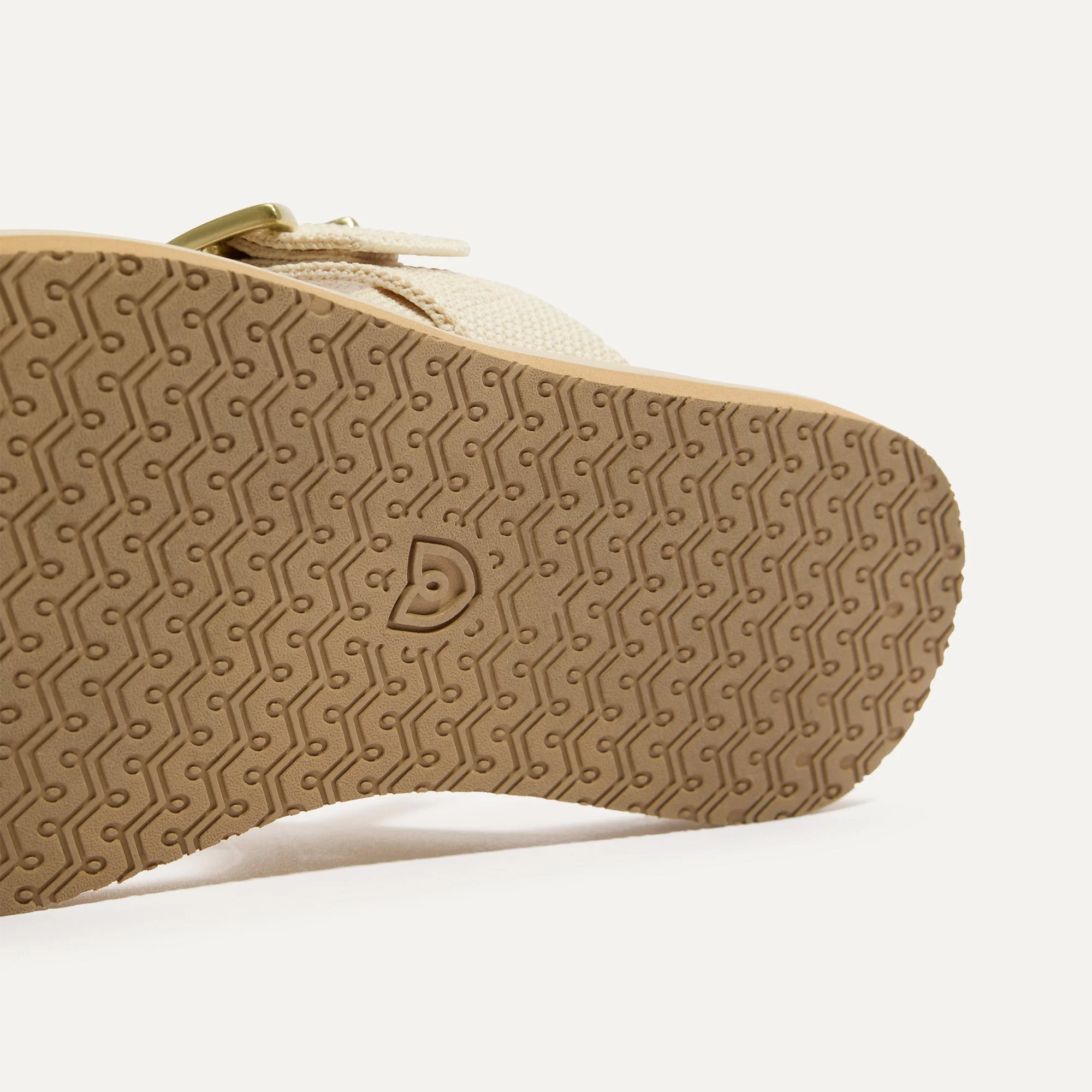 The T–Strap Sandal - Cream Puff - Image 5
