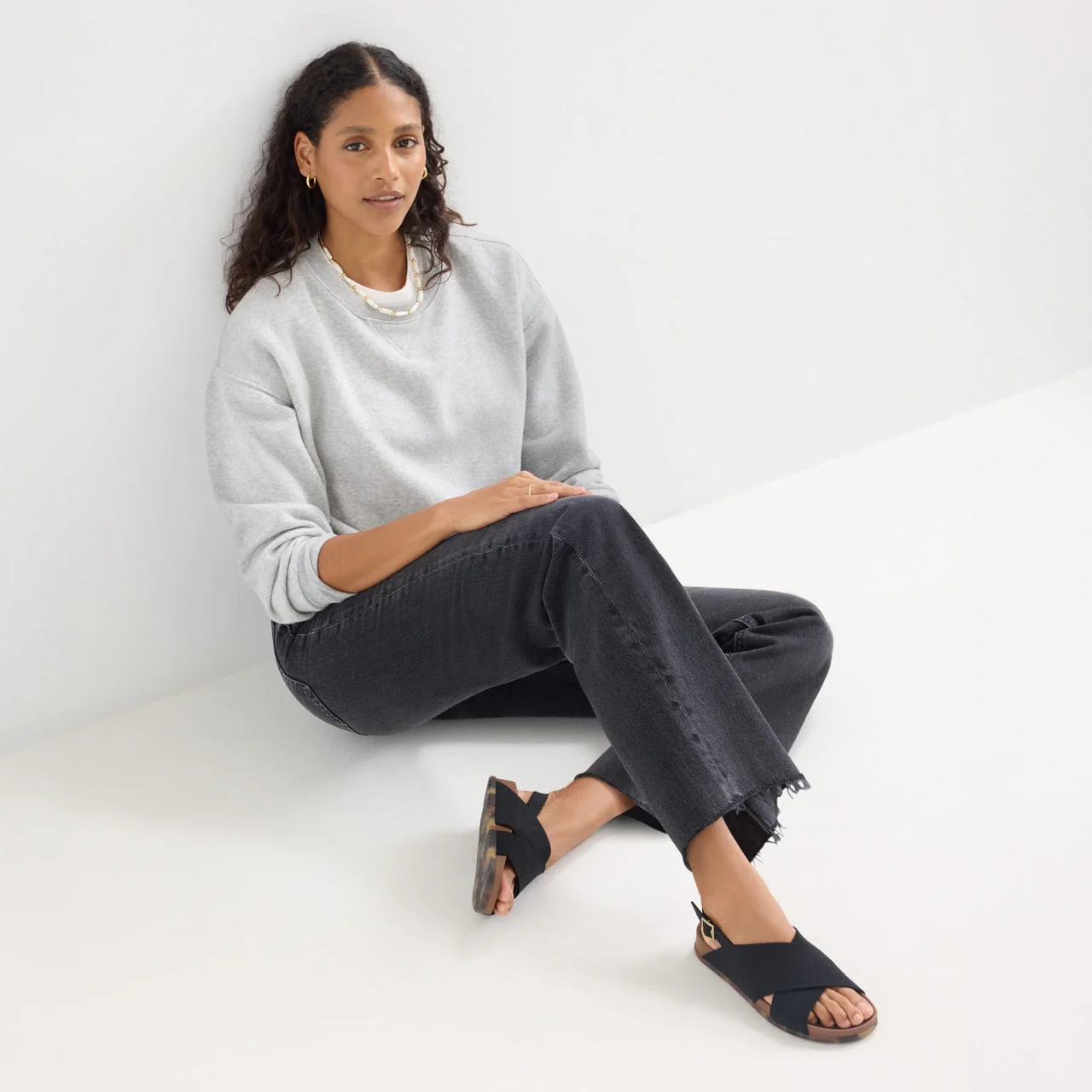 The Weekend Sandal - Black - Image 3