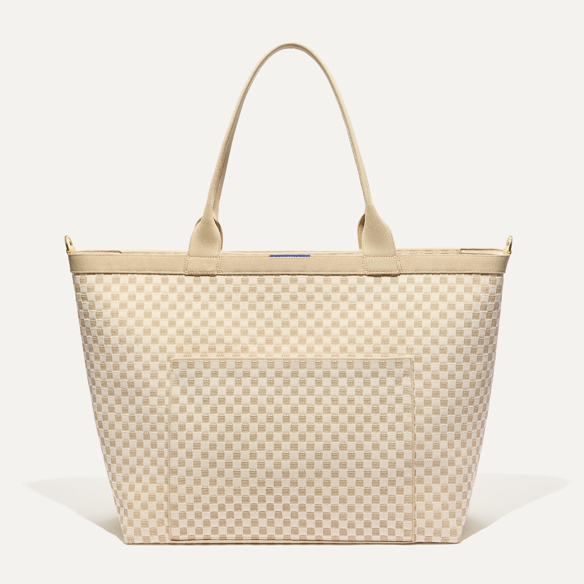 The Zip Travel Tote - Parchment Basketweave - Image 2